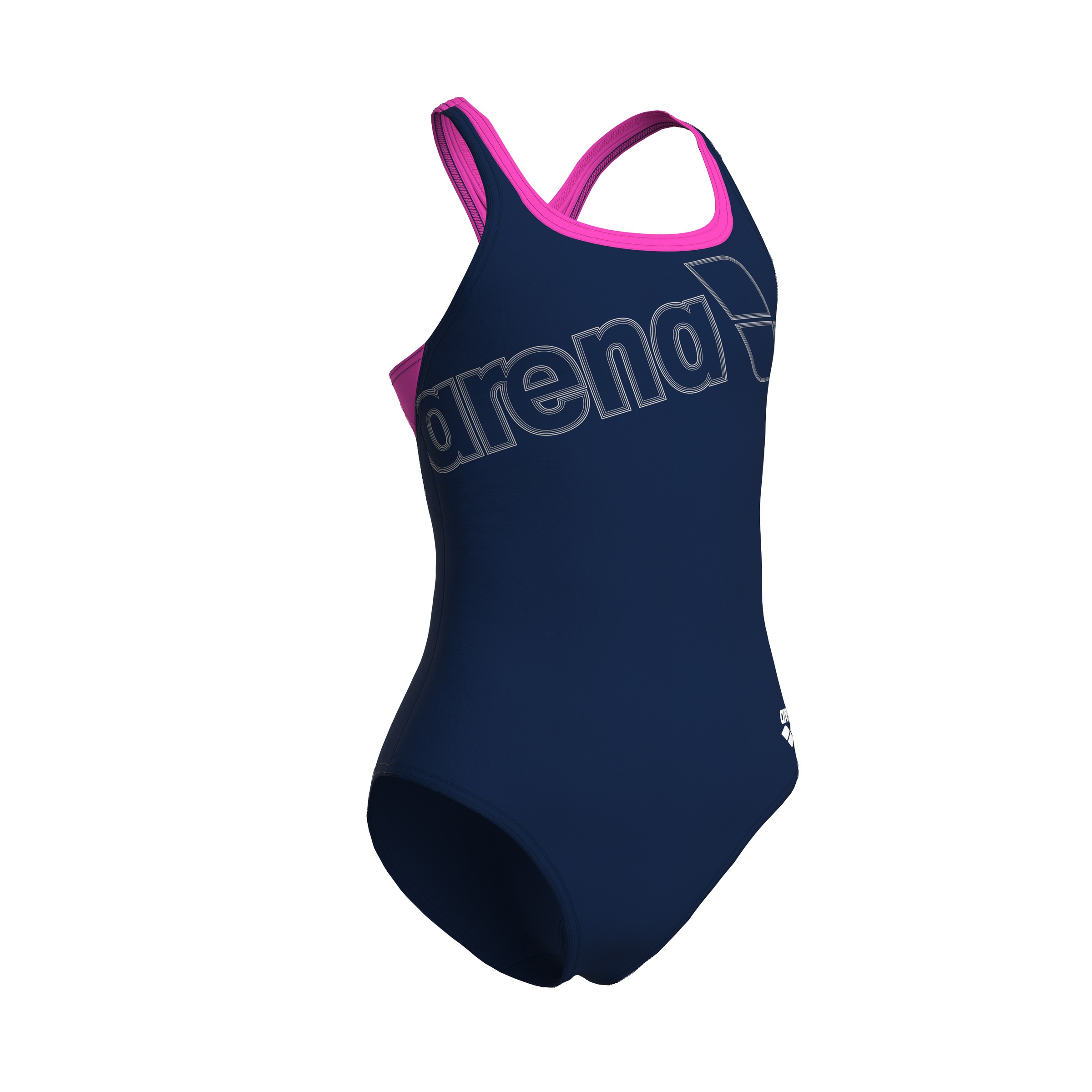 Arena Badeanzug »GIRL'S ARENA LOGO SWIMSUIT SWIM PRO« Badeanzug, Mädchen, Einteiler, stylisch, sportlich, chlorbeständig