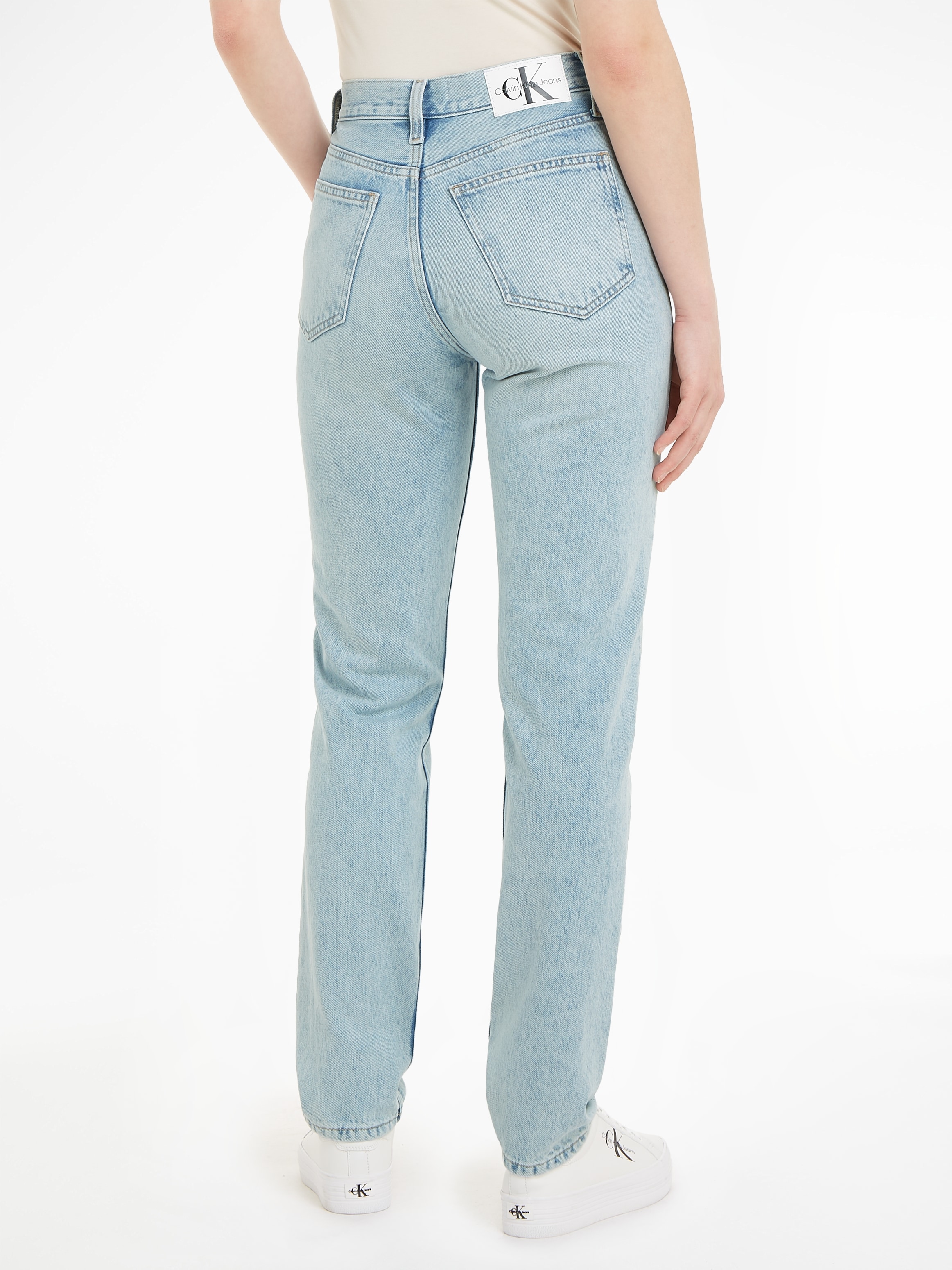 Calvin Klein Jeans Straight-Jeans »AUTHENTIC SLIM STRAIGHT«, im 5-Pocket-Style