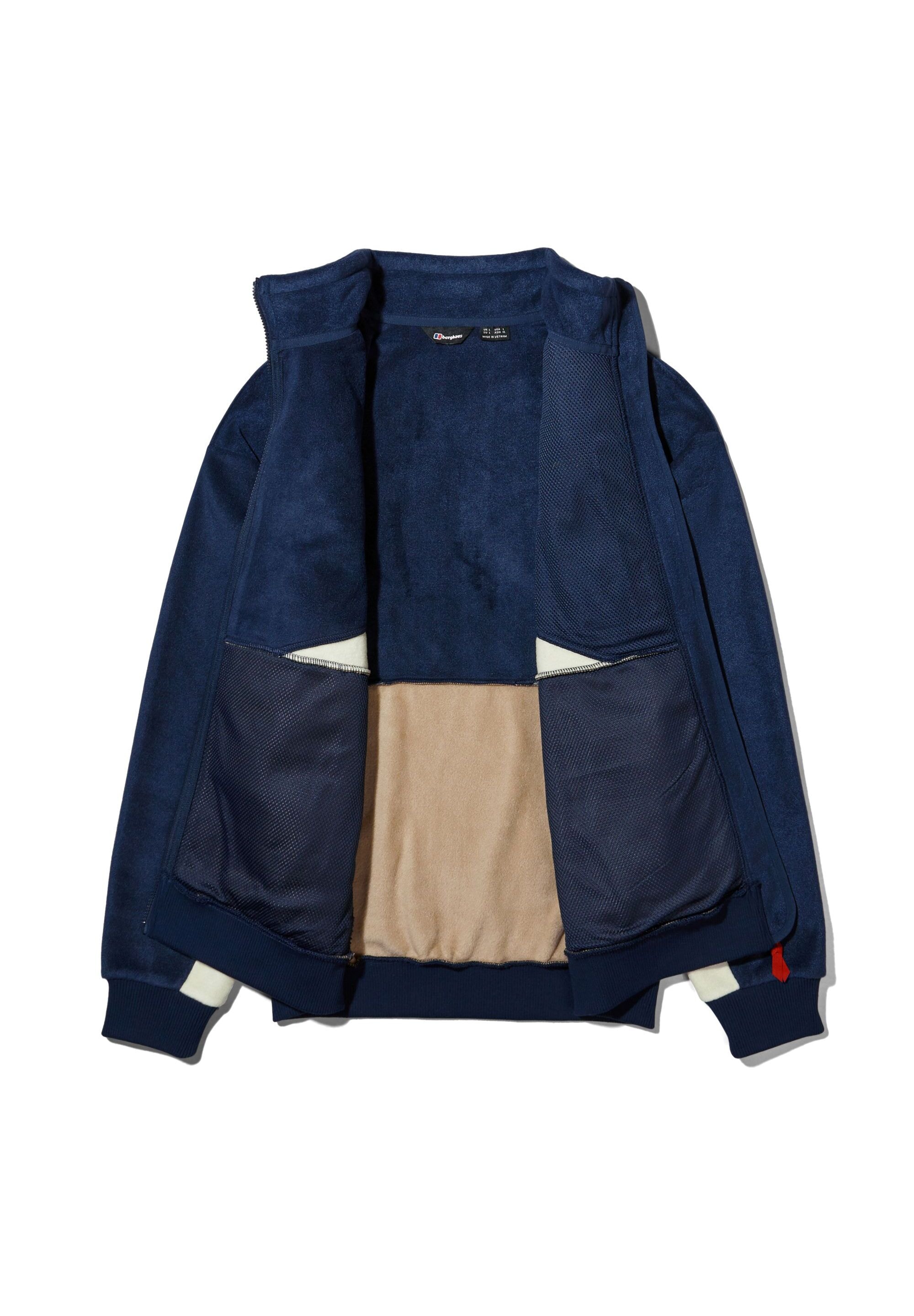 Berghaus Fleecejacke »Berghaus Fleecejacke« ohne Kapuze mit kuschligen Rippbündchen