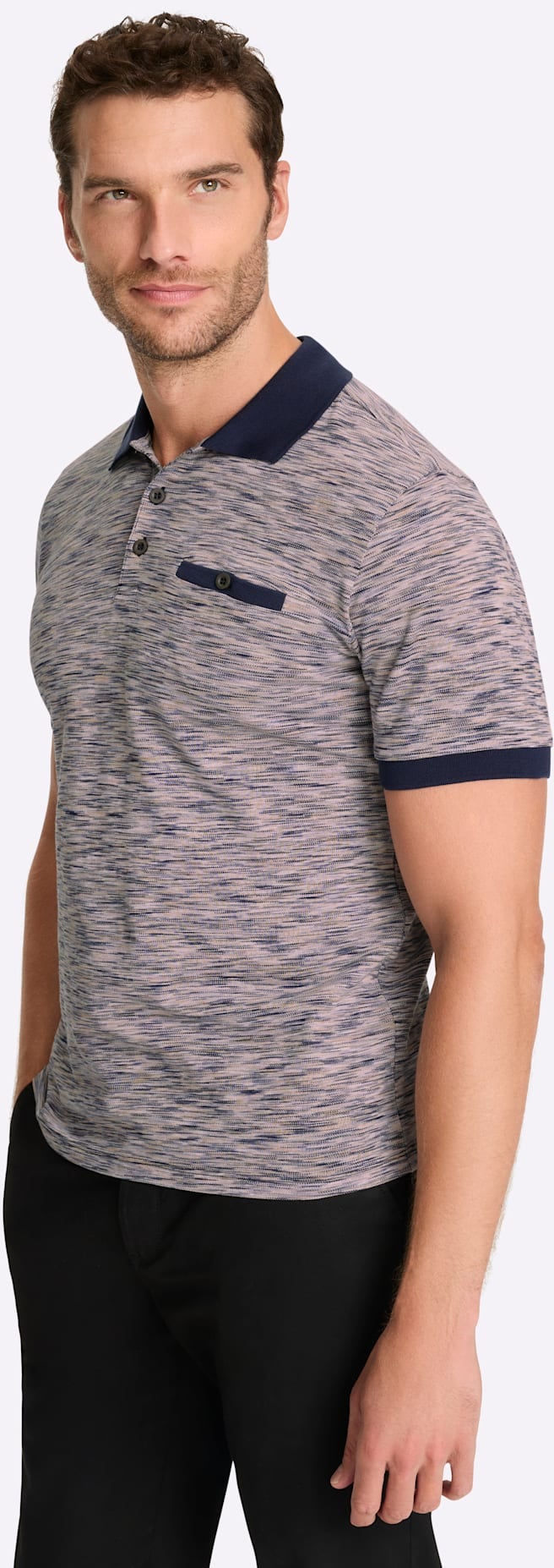 Marco Donati Kurzarmshirt »Kurzarm-Poloshirt«, 1 tlg.
