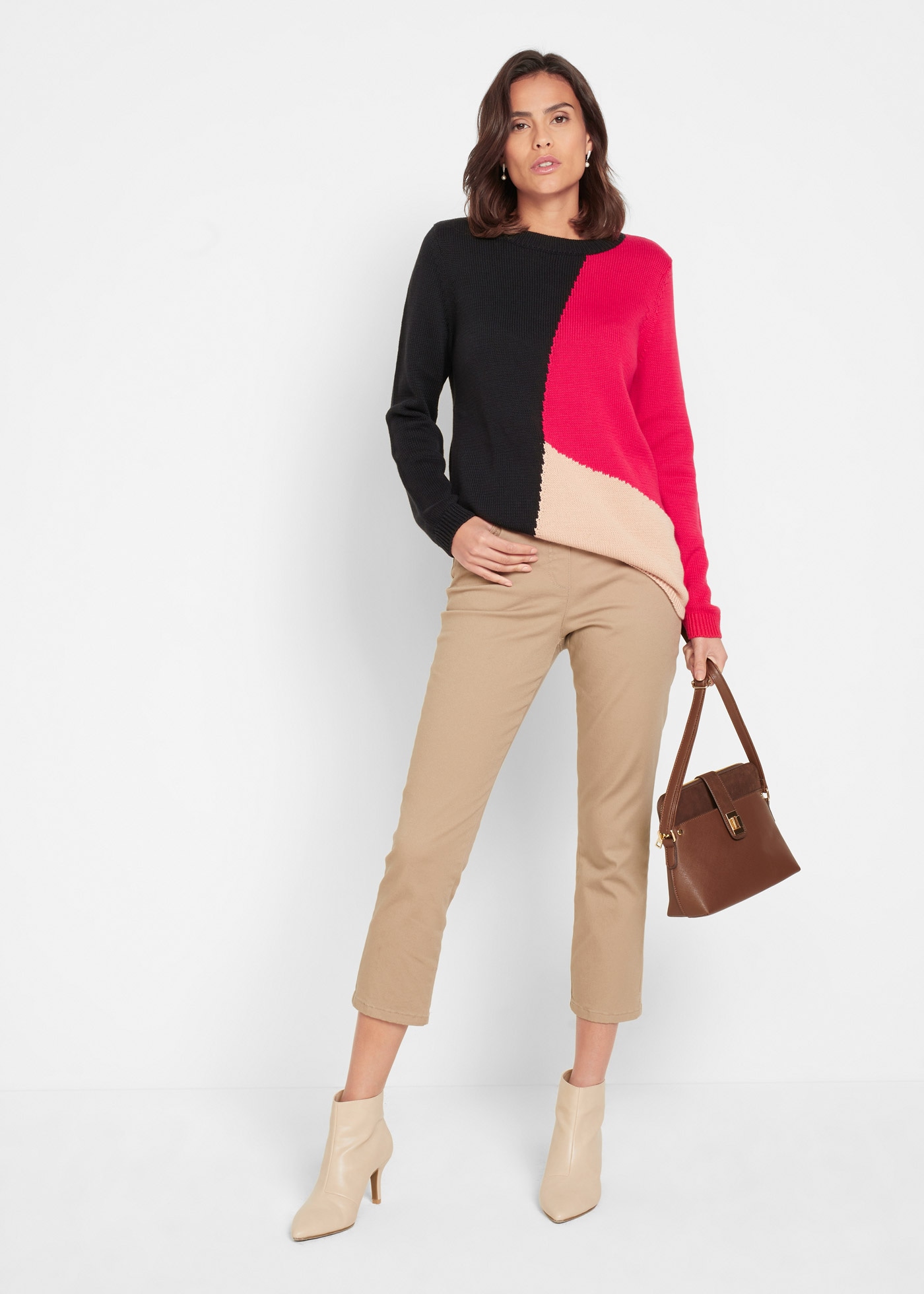 bonprix Schlupfhose »7/8 Schlupfhose mit Stretch«  7/8 Schlupfhose mit Stretch