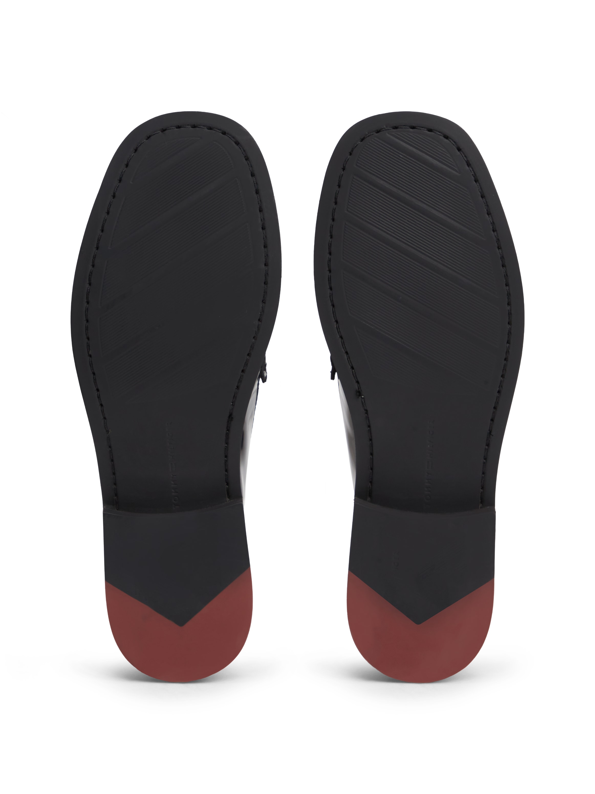 Tommy Hilfiger Loafer »SQUARE TOE TASSEL LOAFER«  Blockabsatz, Slipper mit modischer Quaste