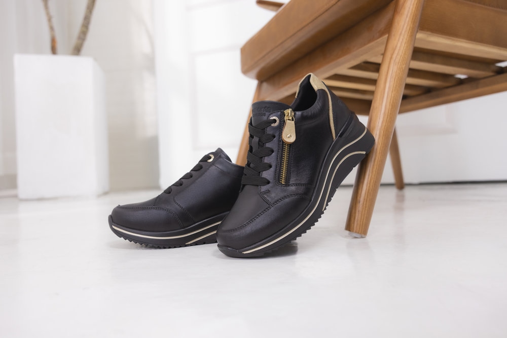 Remonte Keilsneaker, Freizeitschuh, Halbschuh, Schnürschuh mit Rieker TEX-Membran