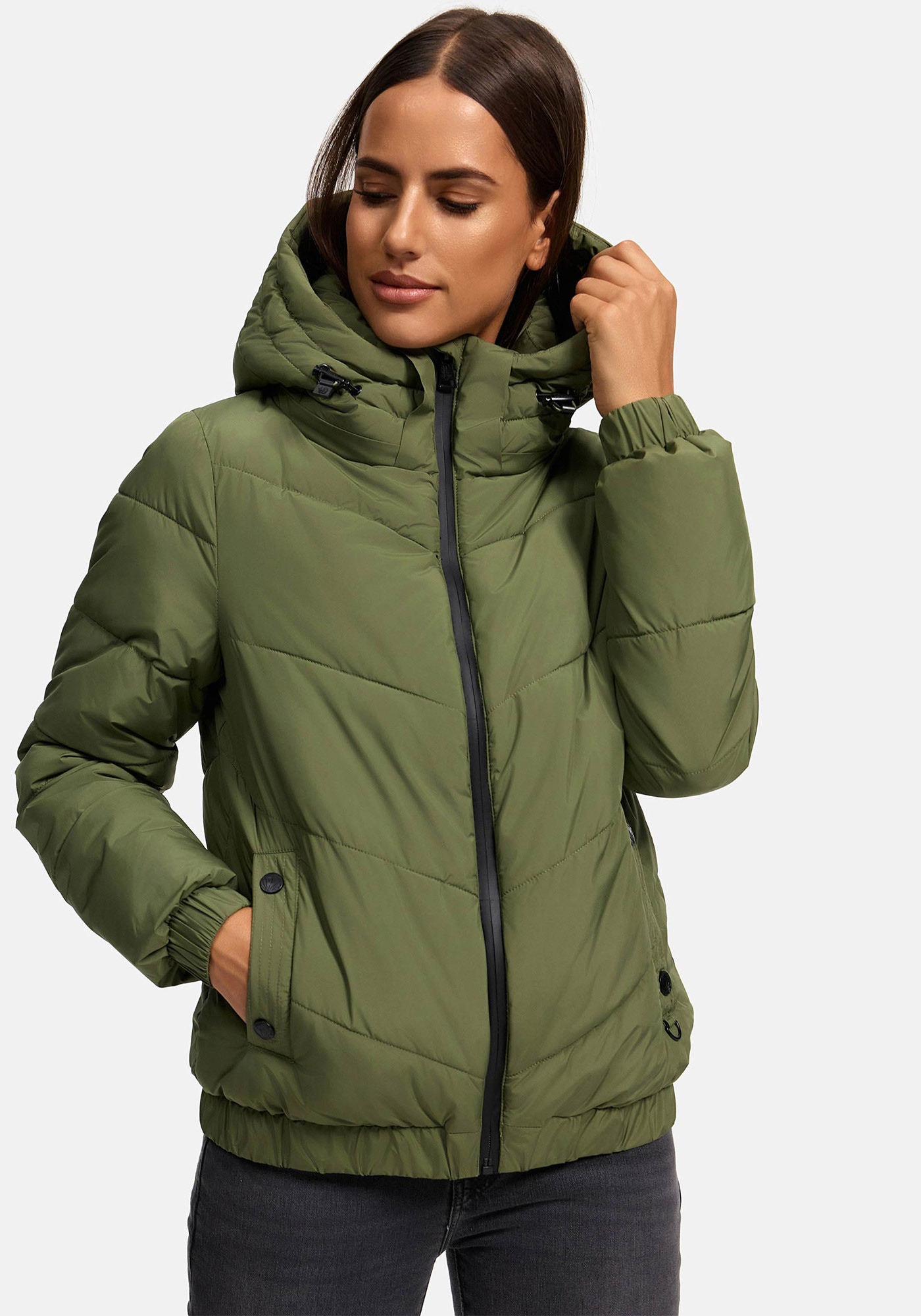 Winterjacke »Marikoo Nayanaa Damen Winter Steppjacke N002«