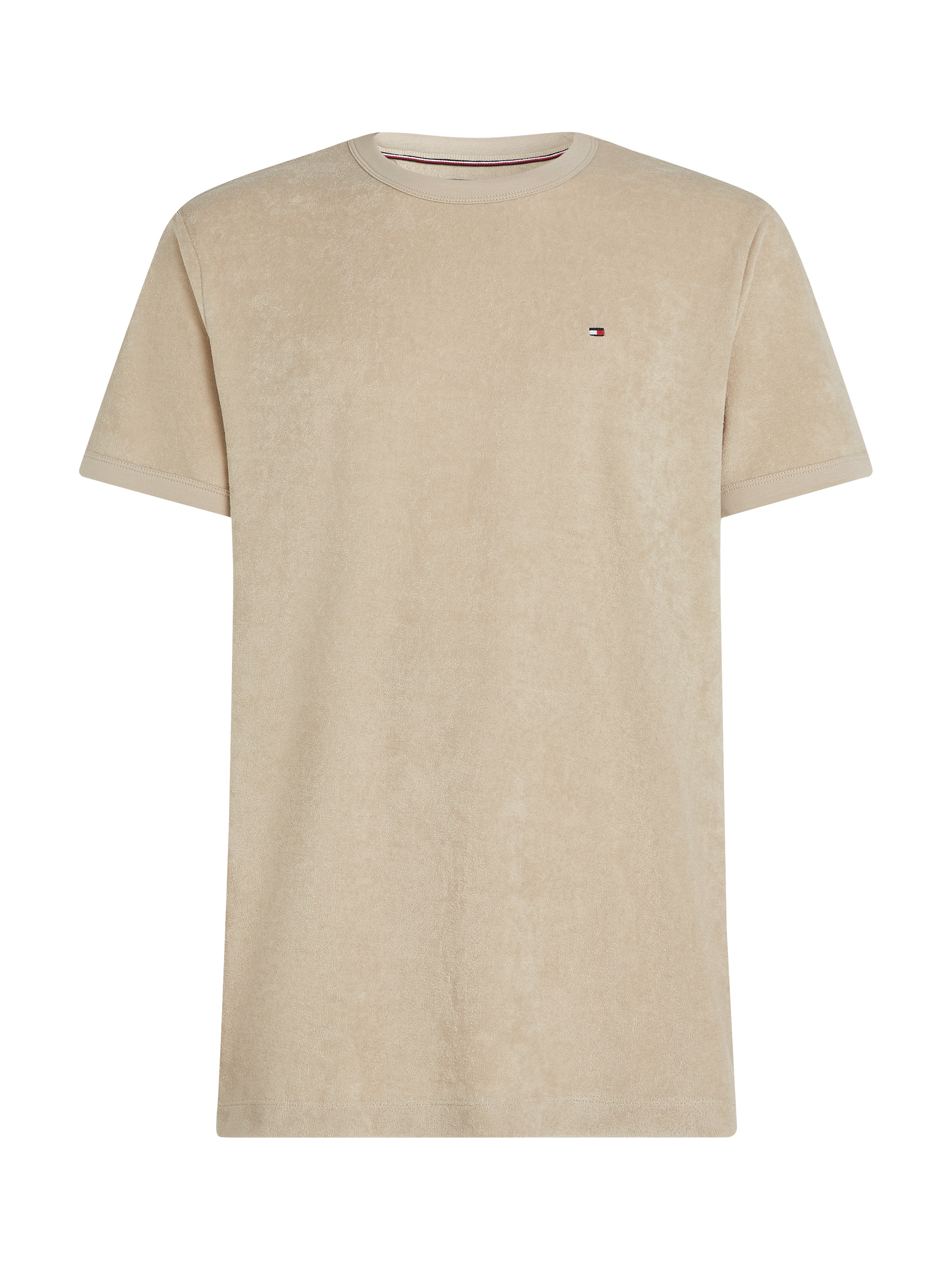 Tommy Hilfiger T-Shirt »TERRY TOWELLING TEE«, aus Frottee Samt