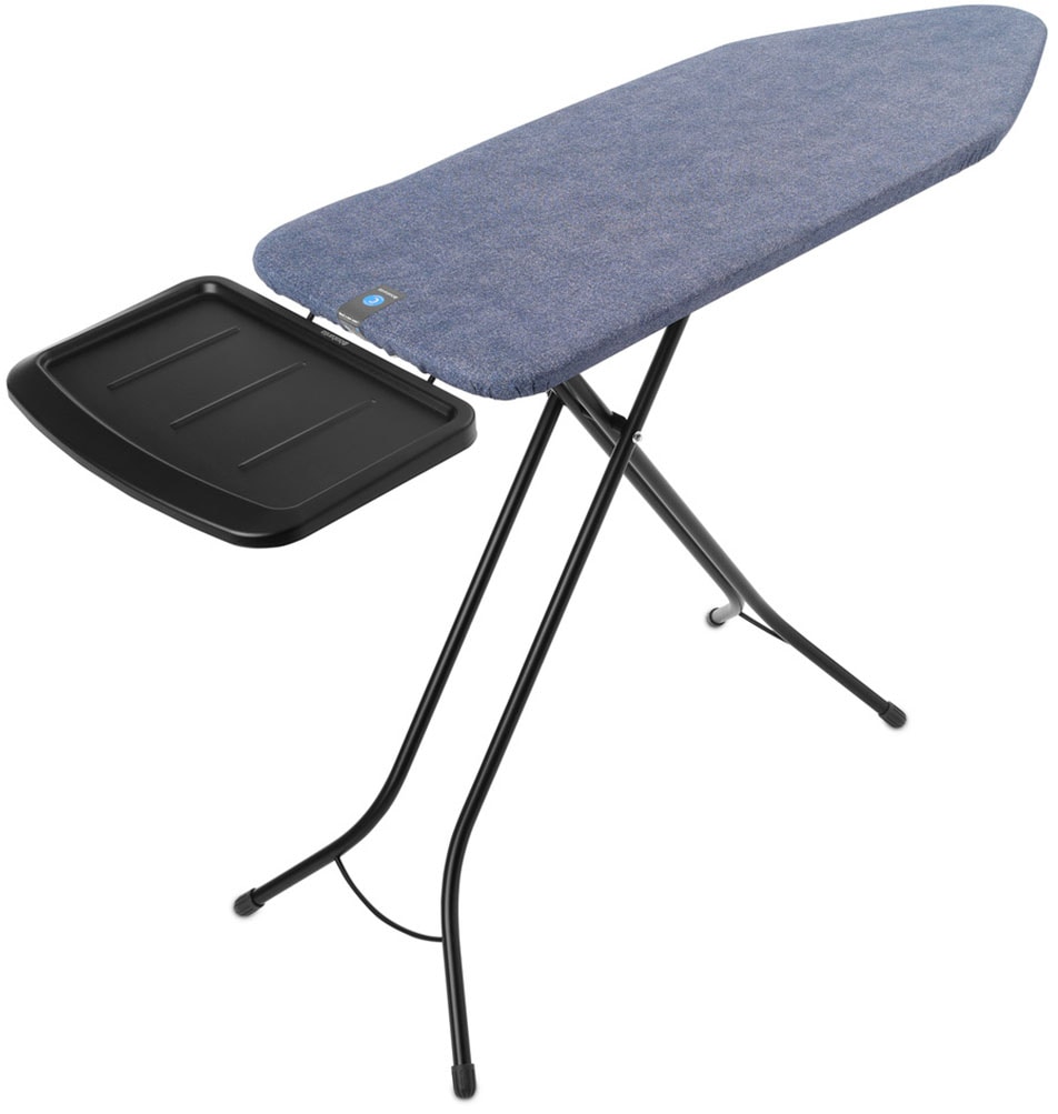 Brabantia Bügelbrett »Bügeltisch C, 124 x 45 cm, Dst-Ablage Solide« Bügelfläche 124 cmx45 cm Fairtrade-zertifiziert