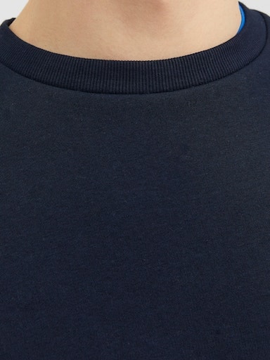 Jack & Jones Sweatshirt »JJEBRADLEY mit Rippbündchen für Alltag und Freizeit«, mit Rippbündchen