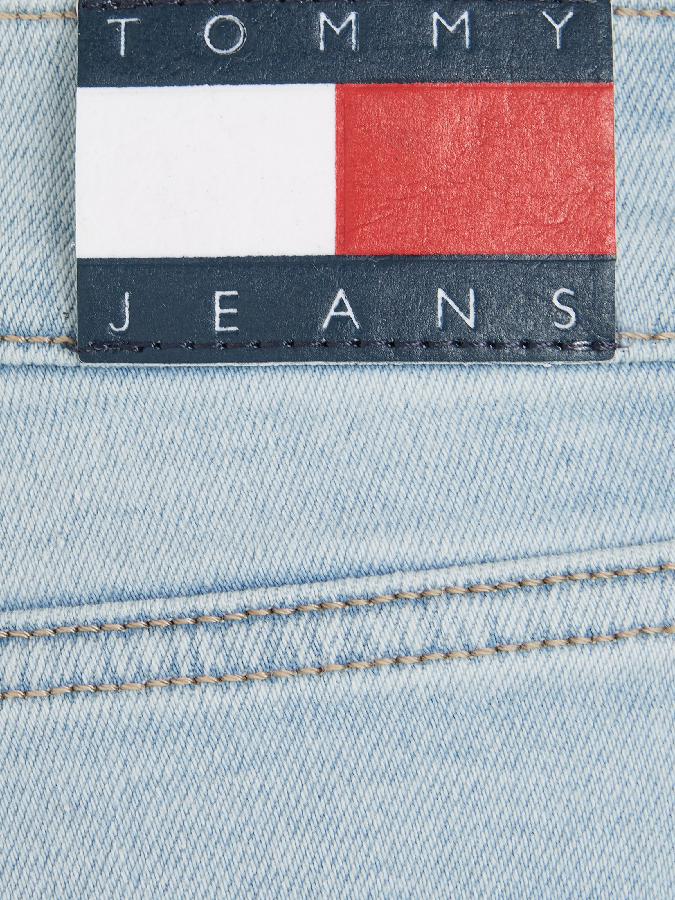 Tommy Jeans Bequeme Jeans »Sylvia Skinny Slim Jeans Hohe Leibhöhe«, mit Ledermarkenlabel