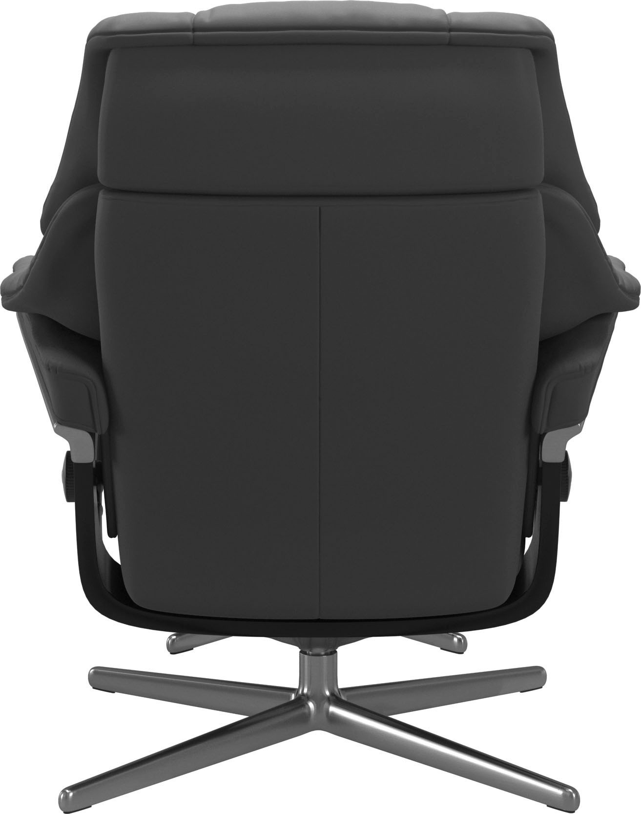 Stressless® Relaxsessel »Reno«, mit Cross Base, Größe S, M & L, Holzakzent Schwarz