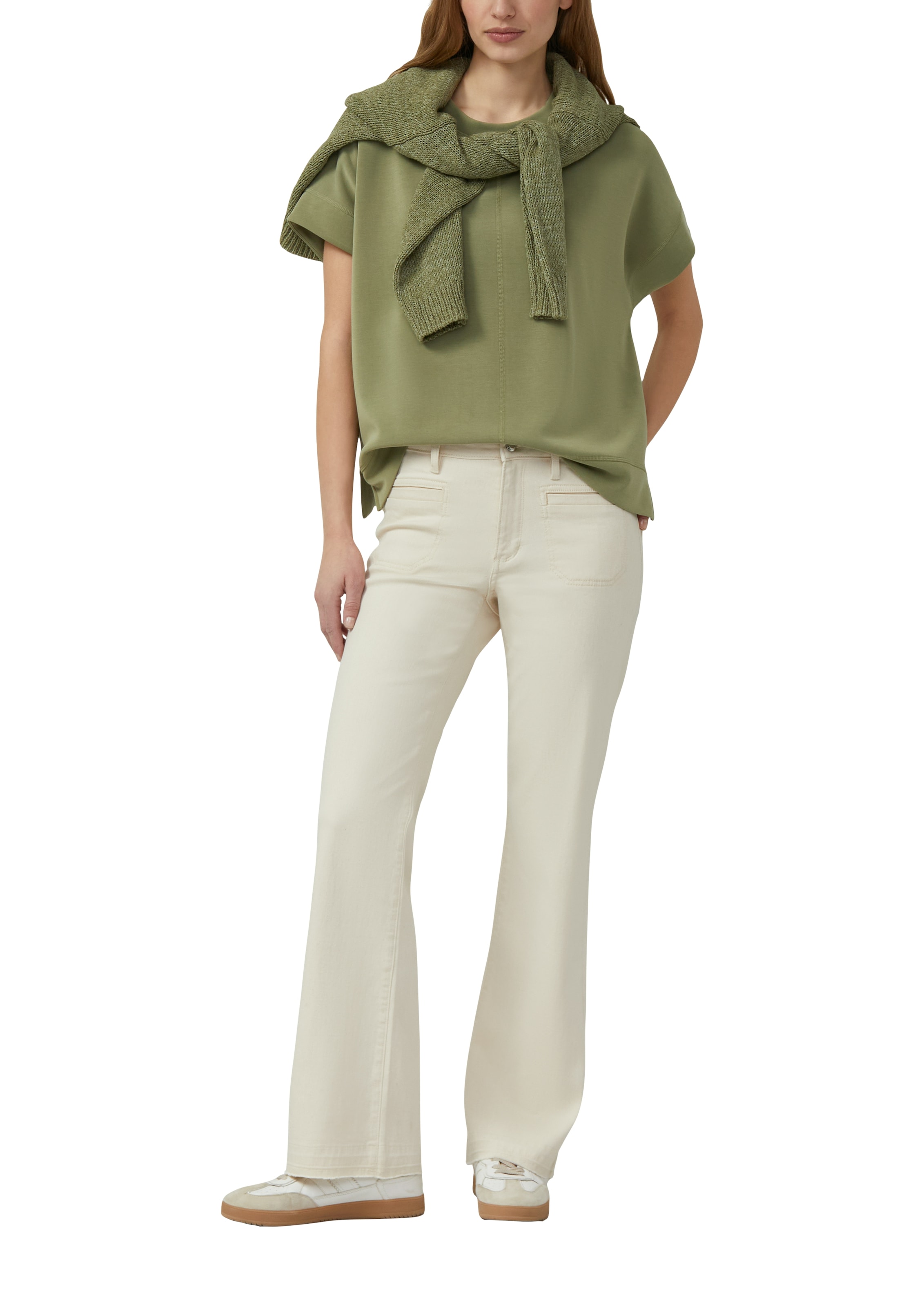 s.Oliver Sweater , Halbarm mit Rundhals
