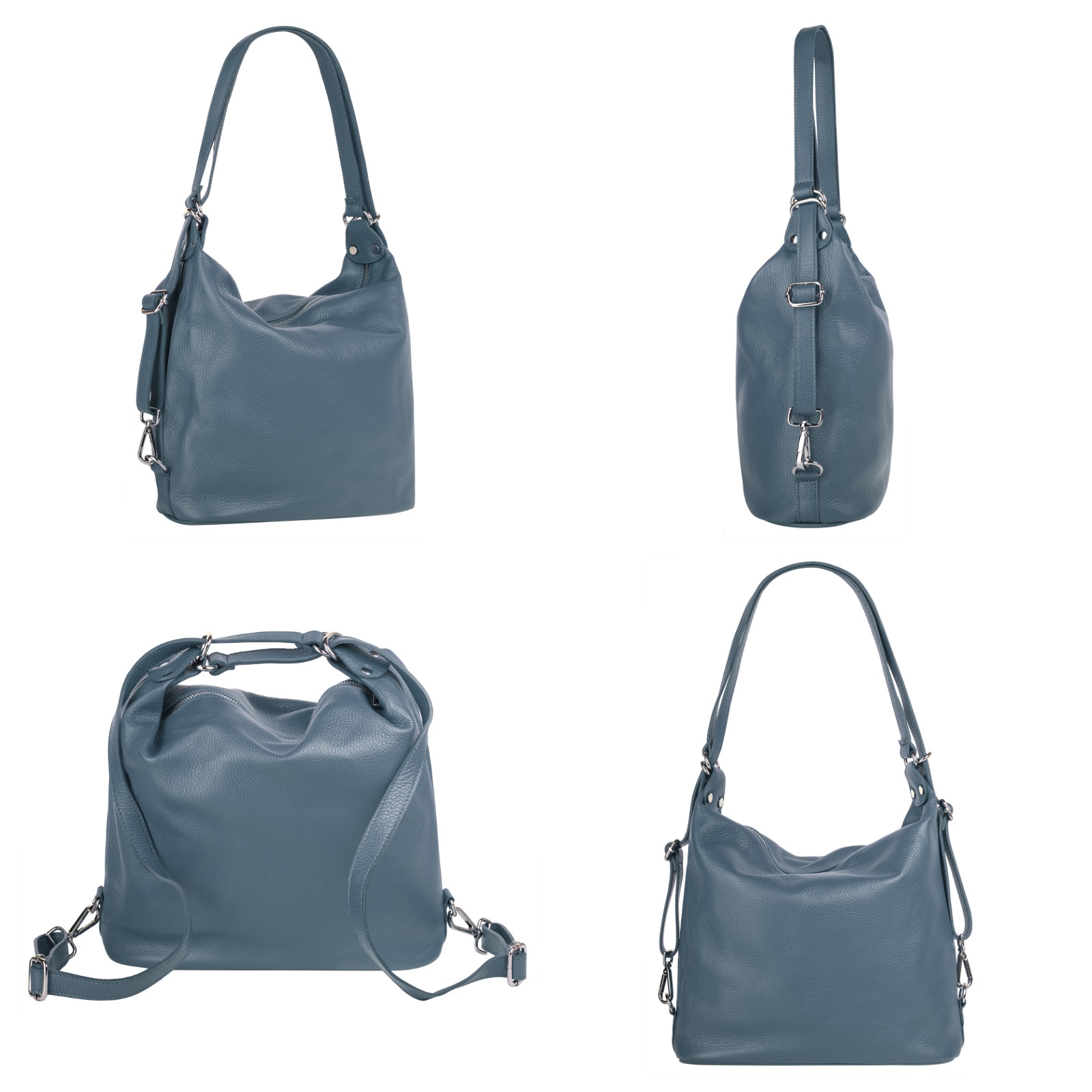 Samantha Look Shopper, echt Leder, Made in Italy