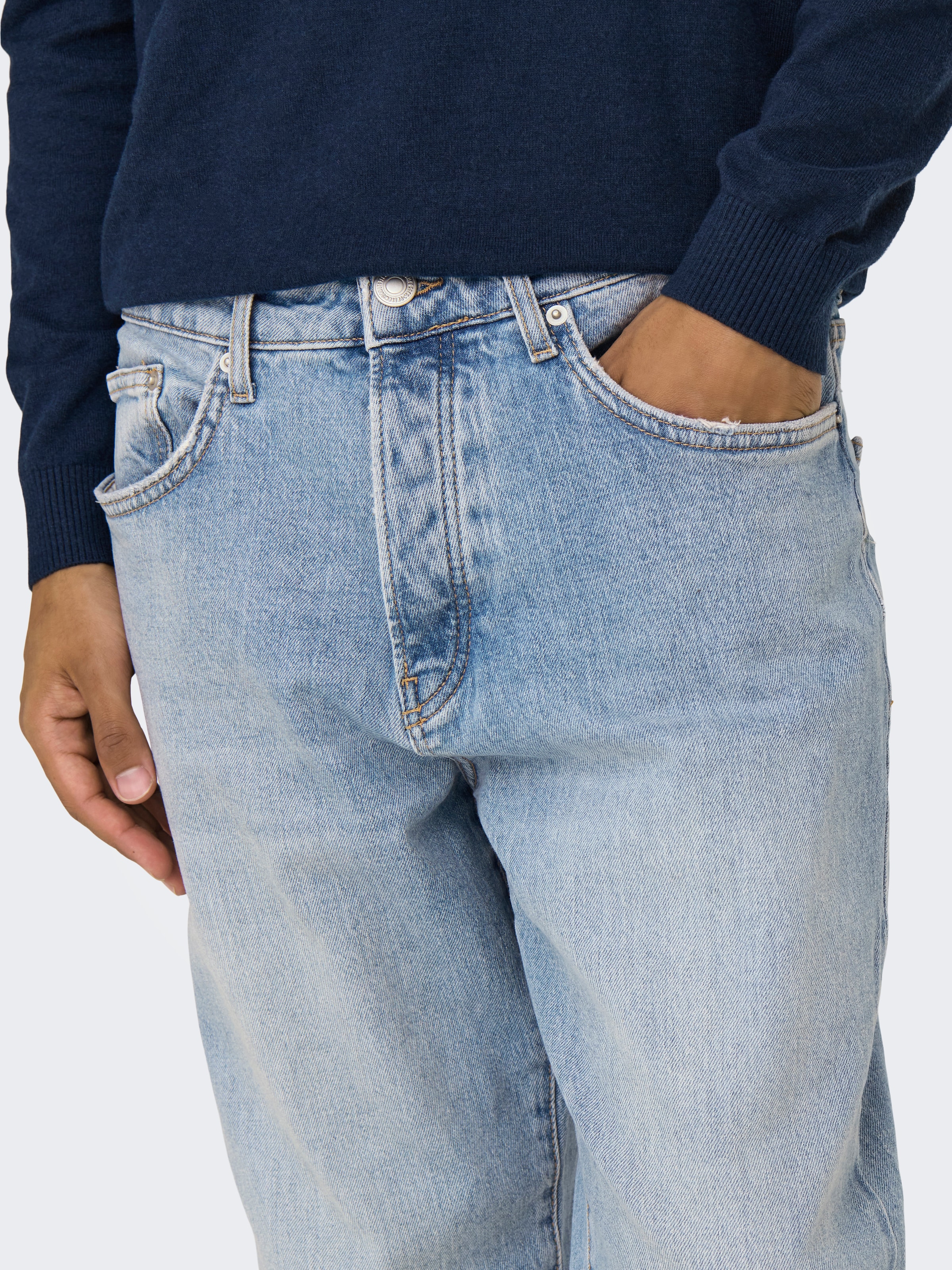 ONLY & SONS Relax-fit-Jeans »ONSYOKE TAPERED WB 7850 DOT DNM NOOS«