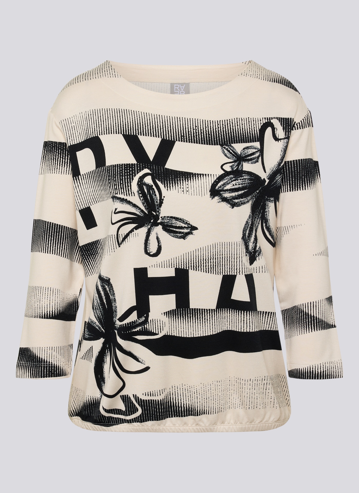 Rabe 3/4-Arm-Shirt, mit All-Over Print