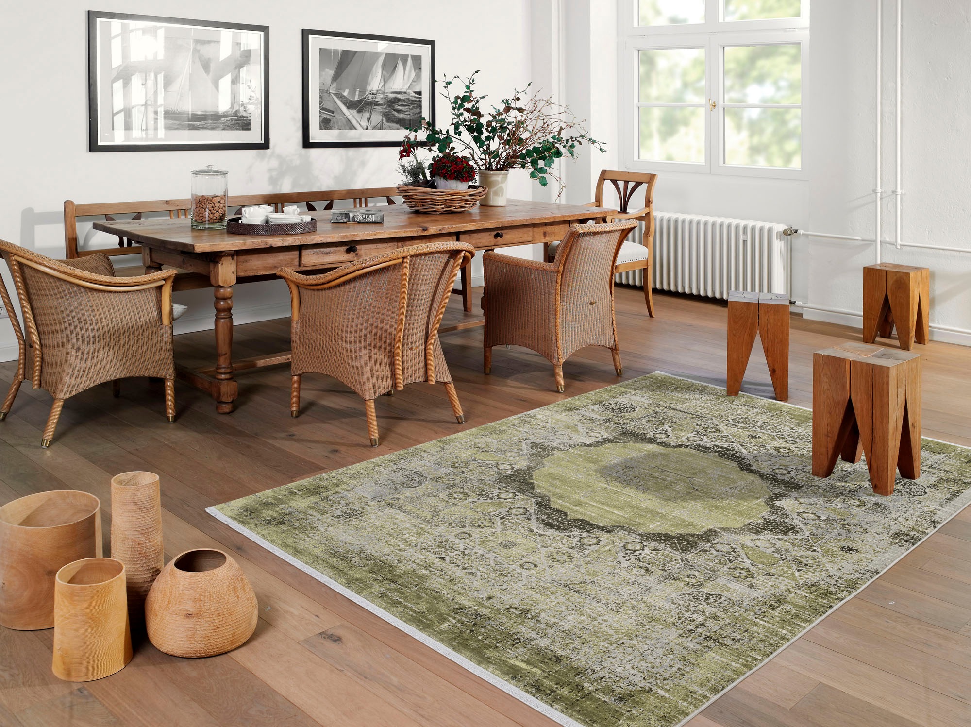 OCI DIE TEPPICHMARKE Teppich »COLOUR MEDI« rechteckig 8 mm Höhe