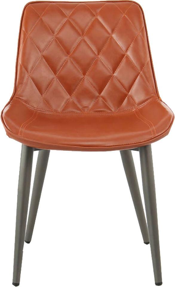 Kayoom Stuhl »Cecil 110 2er-Set,moderne Farben,Rückenlehne mit stilvollem Nahtmuster« (Set) 2 Stk.pflegeleicht, strapazierfähig, komfortable Schaumstoff-Sitzfläche