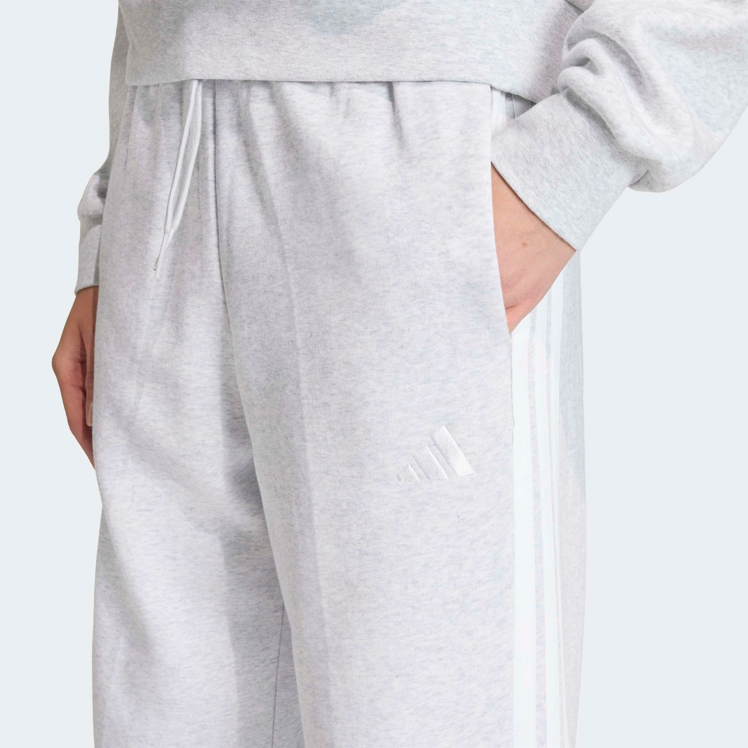 adidas Sportswear Sporthose »ESSENTIALS 3-STREIFEN OPEN-HEM FRENCH TERRY«