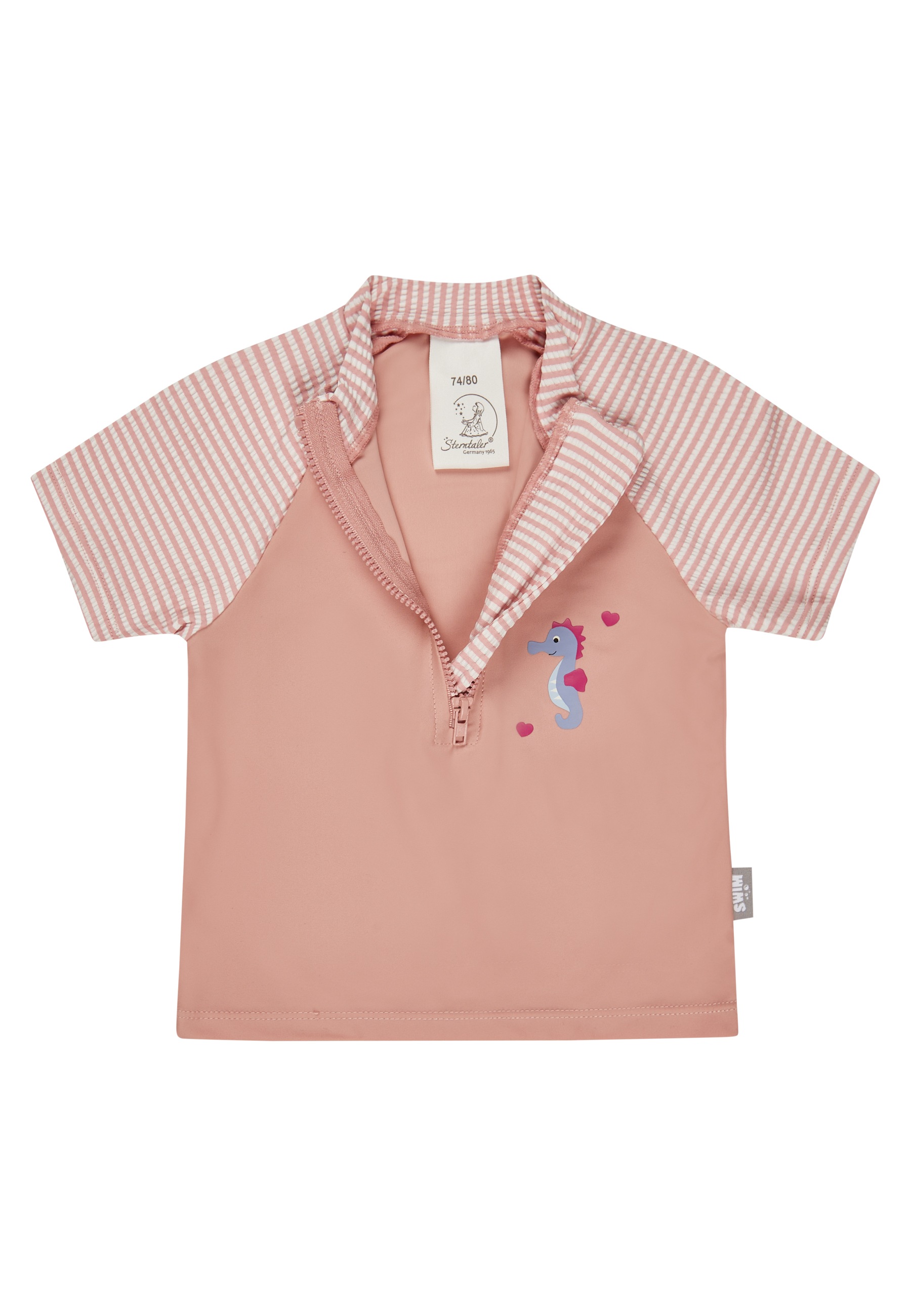 Sterntaler® Badeanzug »Badeshirt kurzarm Seepferdchen«
