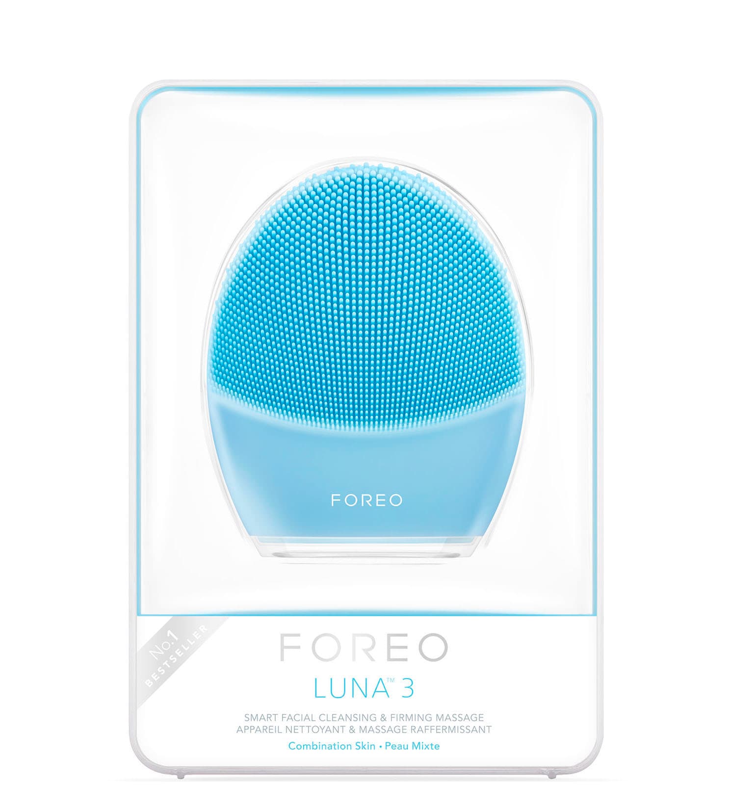 FOREO Elektrische Gesichtsreinigungsbürste »LUNA 3«, für Mischhaut