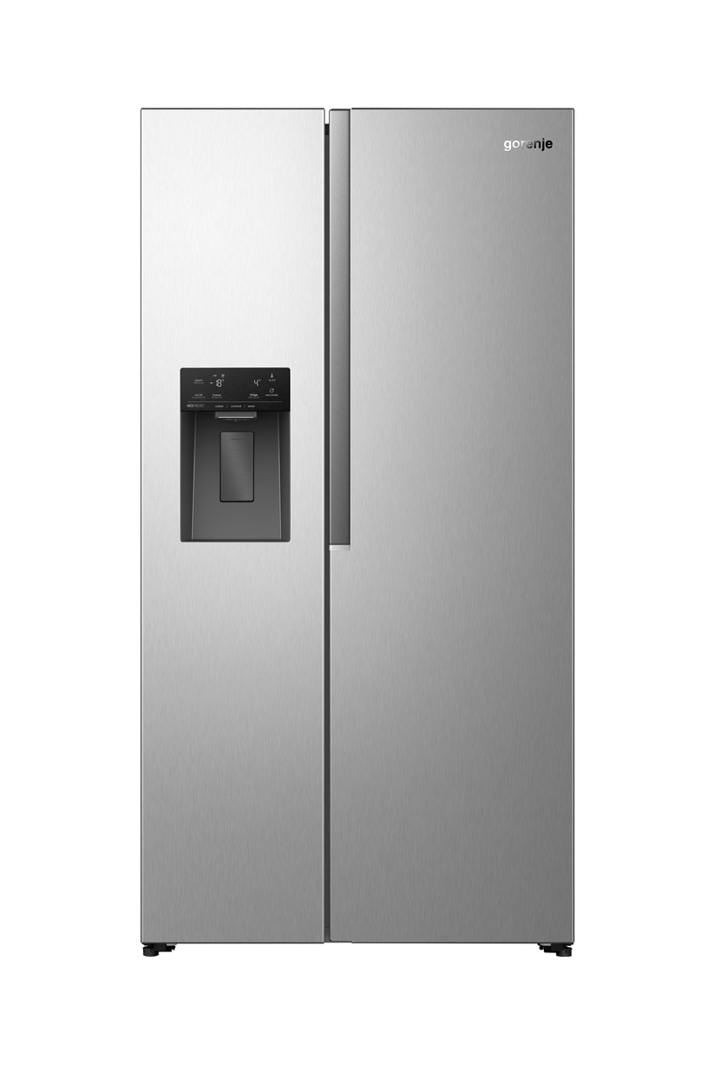 GORENJE Side-by-Side »NRS917E61X« 178,6 cm hoch 91,1 cm breit Wasser-& Eisspender
