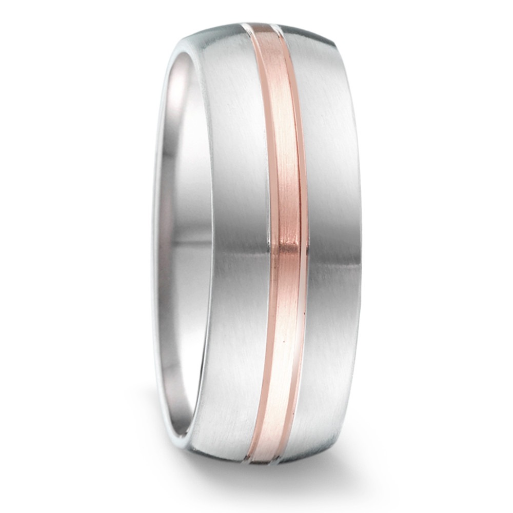 TeNo Partnerring Gold 18 Karat und Edelstahl, TeNo