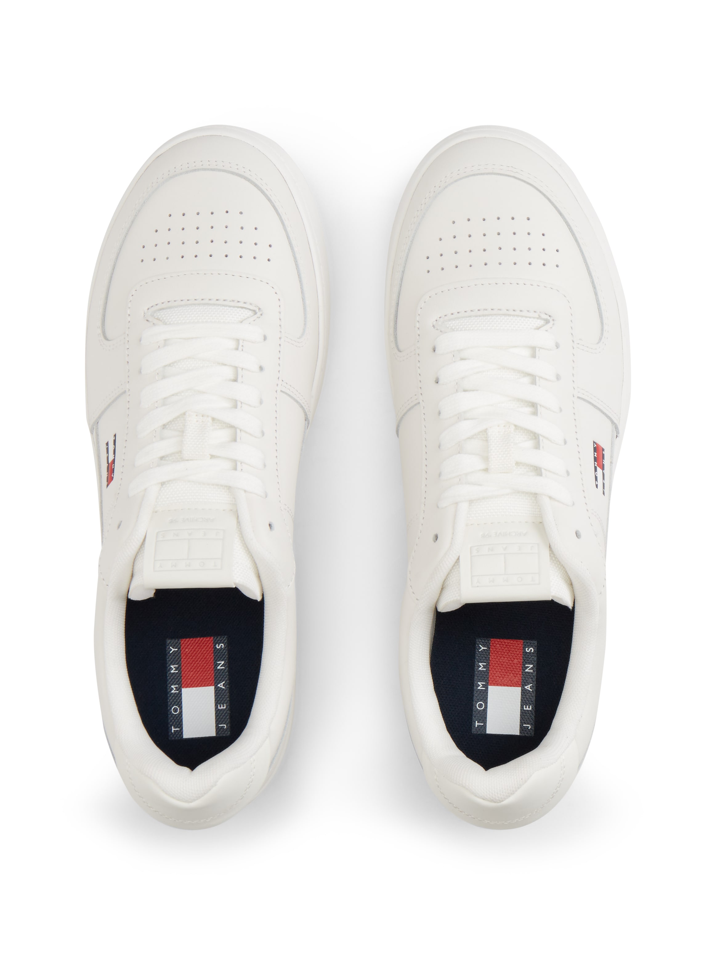 Tommy Jeans Sneaker »ARCHIVE '98 SEASONAL UPPER«  Freizeitschuh, Halbschuh, Schnürschuh mit Lochmusterung