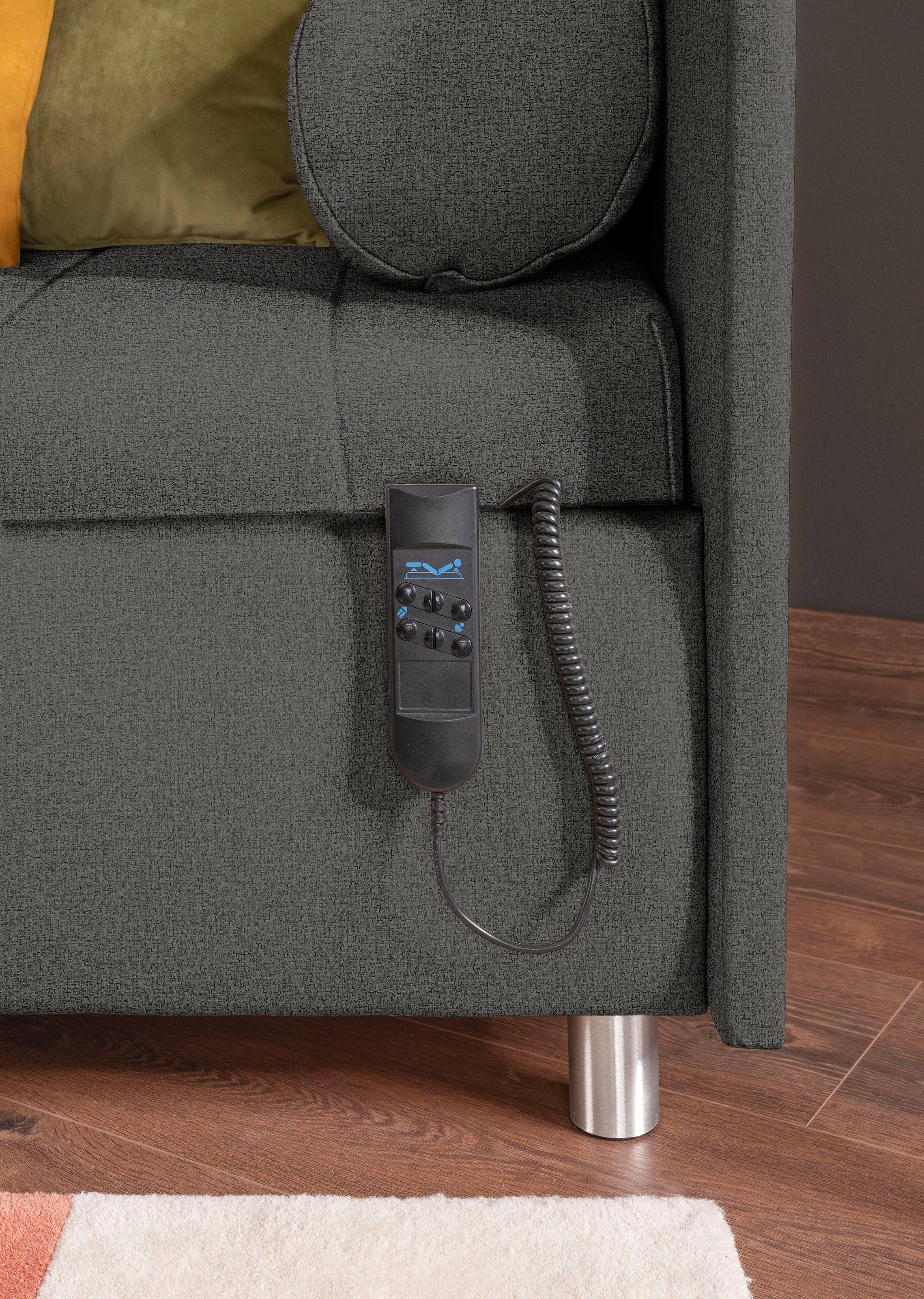 alina Schlafsofa »Kiana«, Liegefläche 90/200 cm oder 100/200 cm, Bettkasten, Zierkissen-Set
