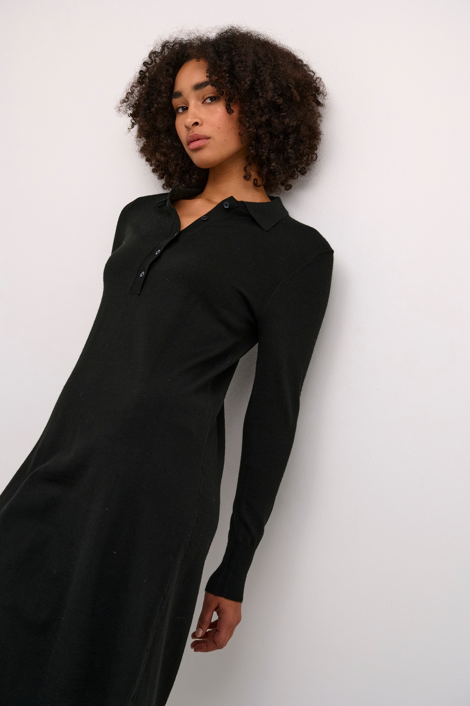 KAFFE Midikleid »Kleid KAhectra«