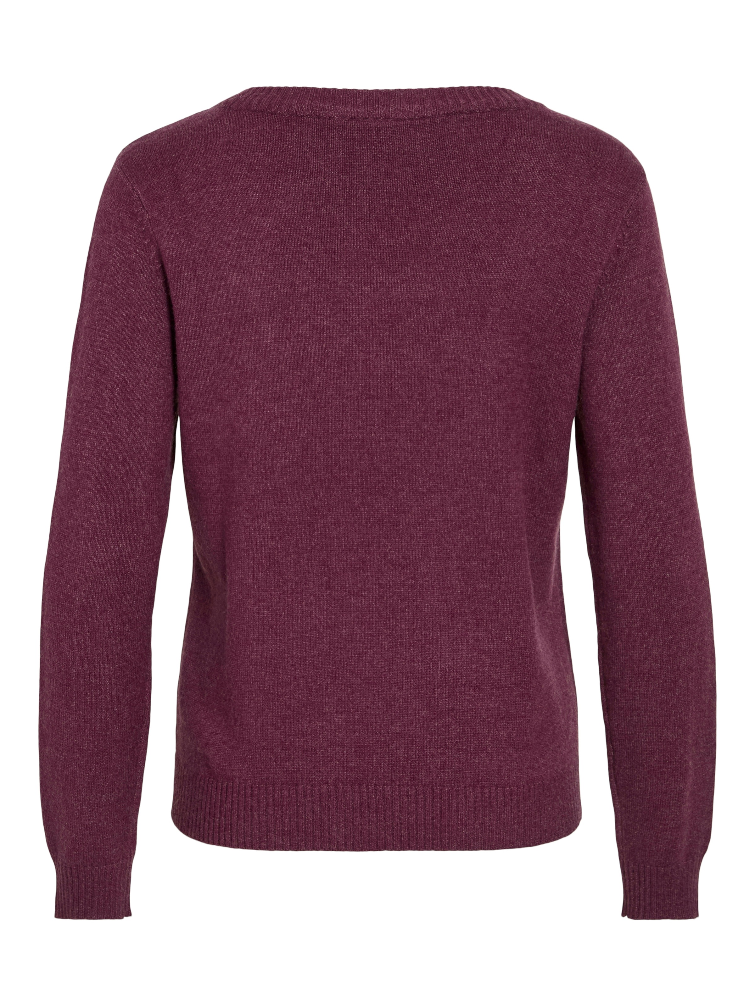 Vila Rundhalspullover »VIRIL O-NECK L/S KNIT TOP - NOOS«