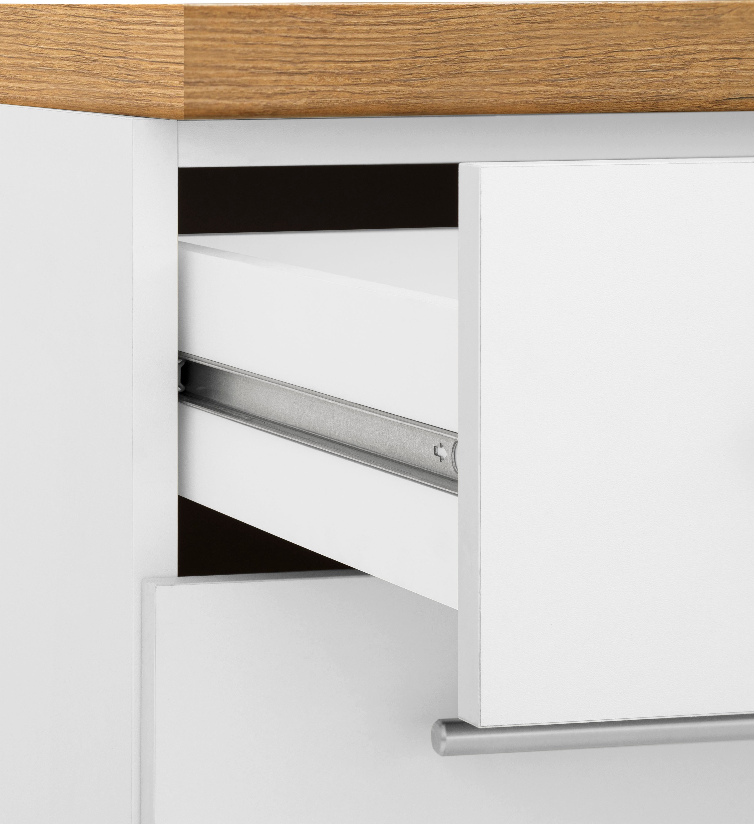 wiho Küchen Küchenzeile »Unna«, mit E-Geräten, Breite 360 cm