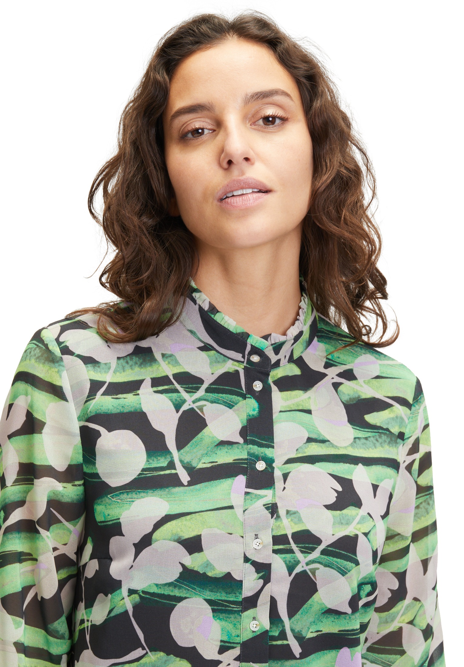 Betty&Co Chiffonbluse »Chiffonbluse mit Print«