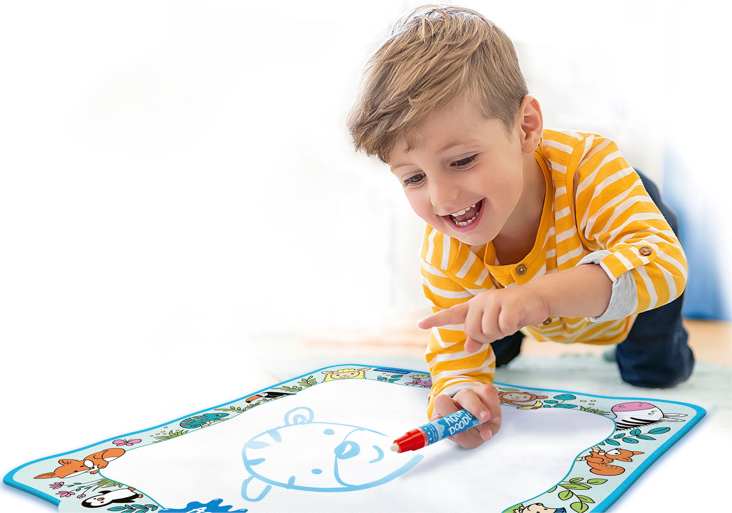 Ravensburger Kreativset »ministeps®, Aqua Doodle®, Animals«, Made in Germany