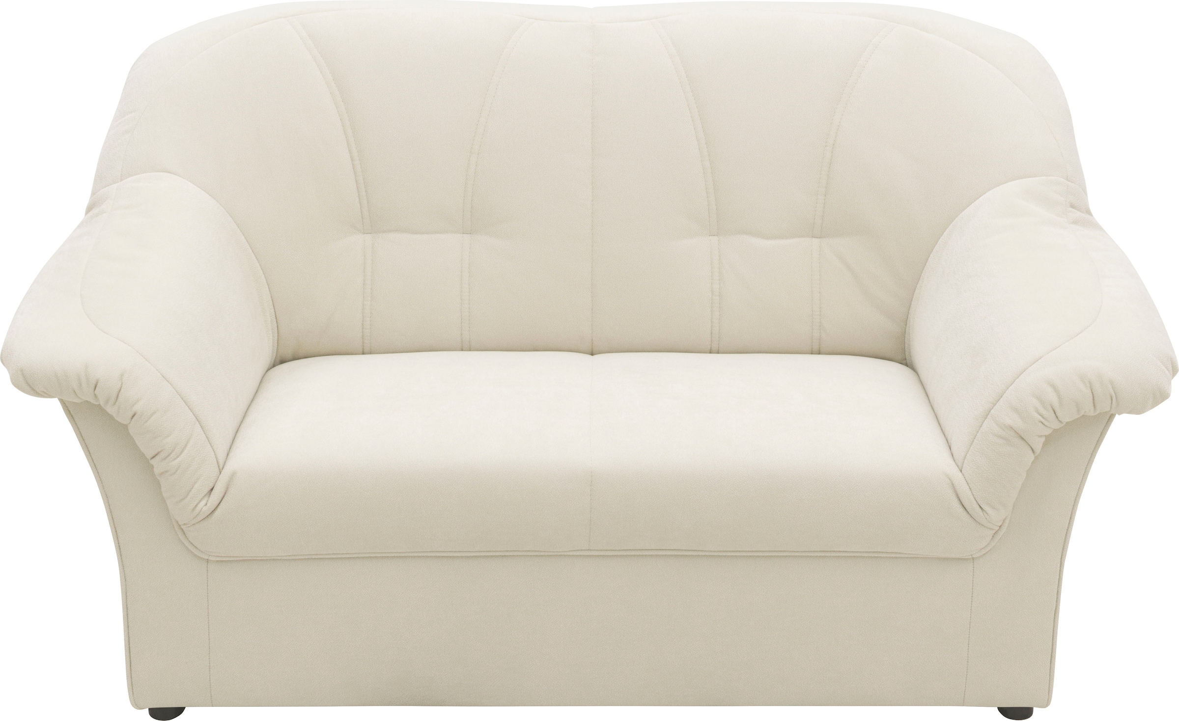 DOMO collection 2-Sitzer »Pegnitz, zeitlos, elegante Armlehnen, komfortabel, Breite 155cm«