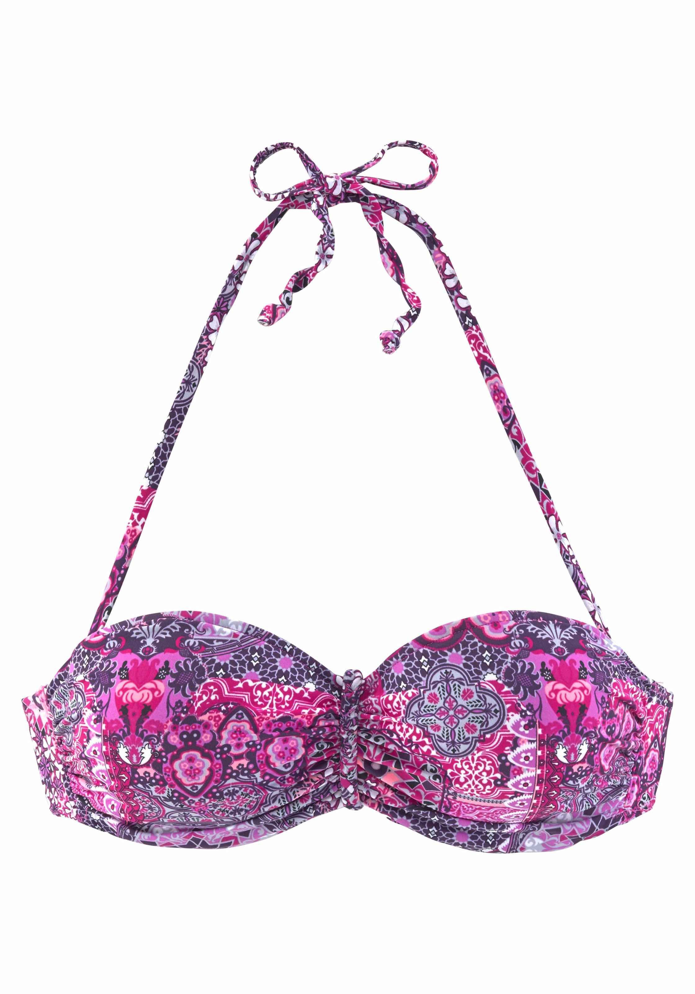 Buffalo Bandeau-Bikini-Top »Shari«, mit Paisleydruck