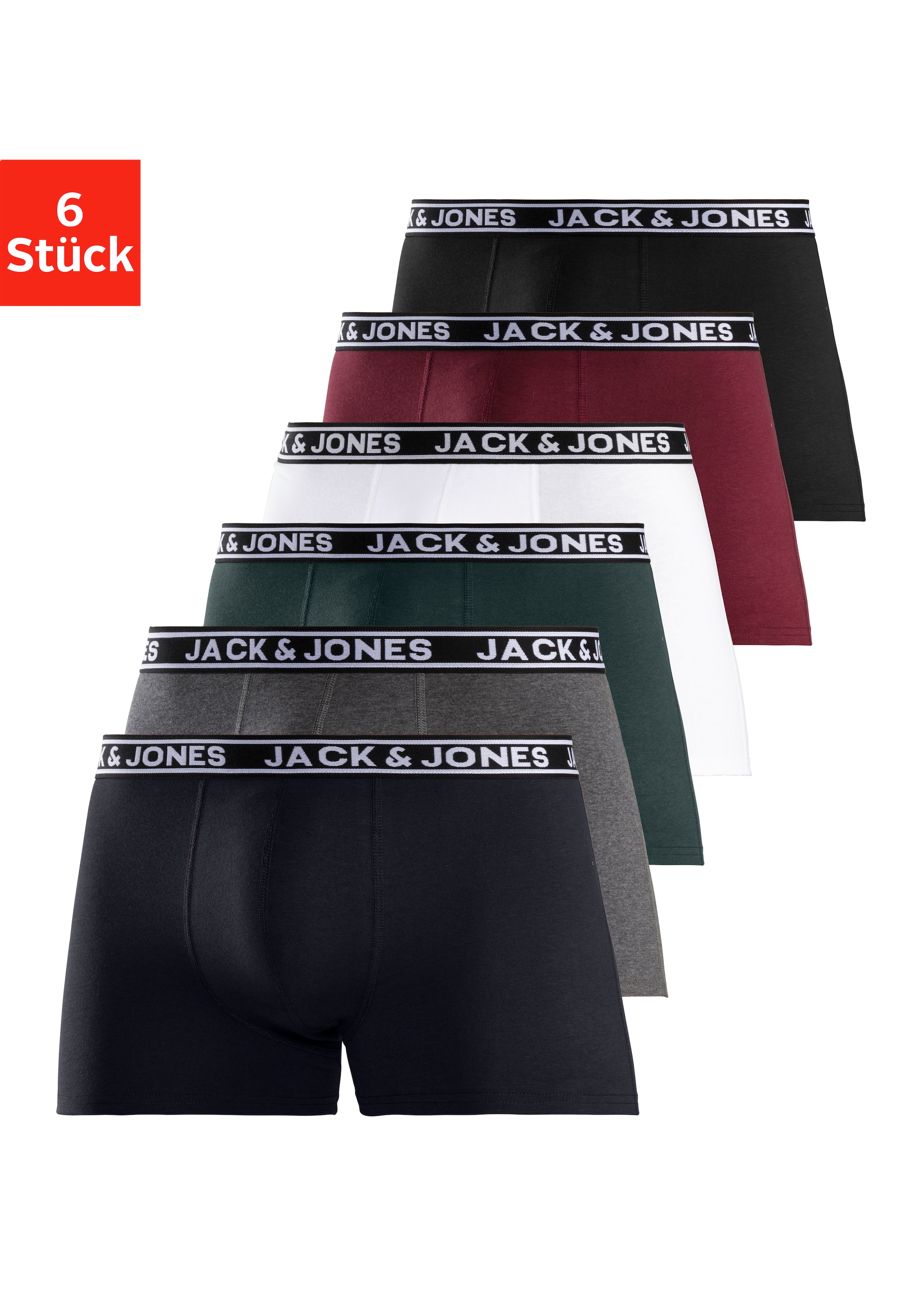 (Packung, 6 & im Boxer, Online Jack Großpackung OTTO Shop Jones St.),