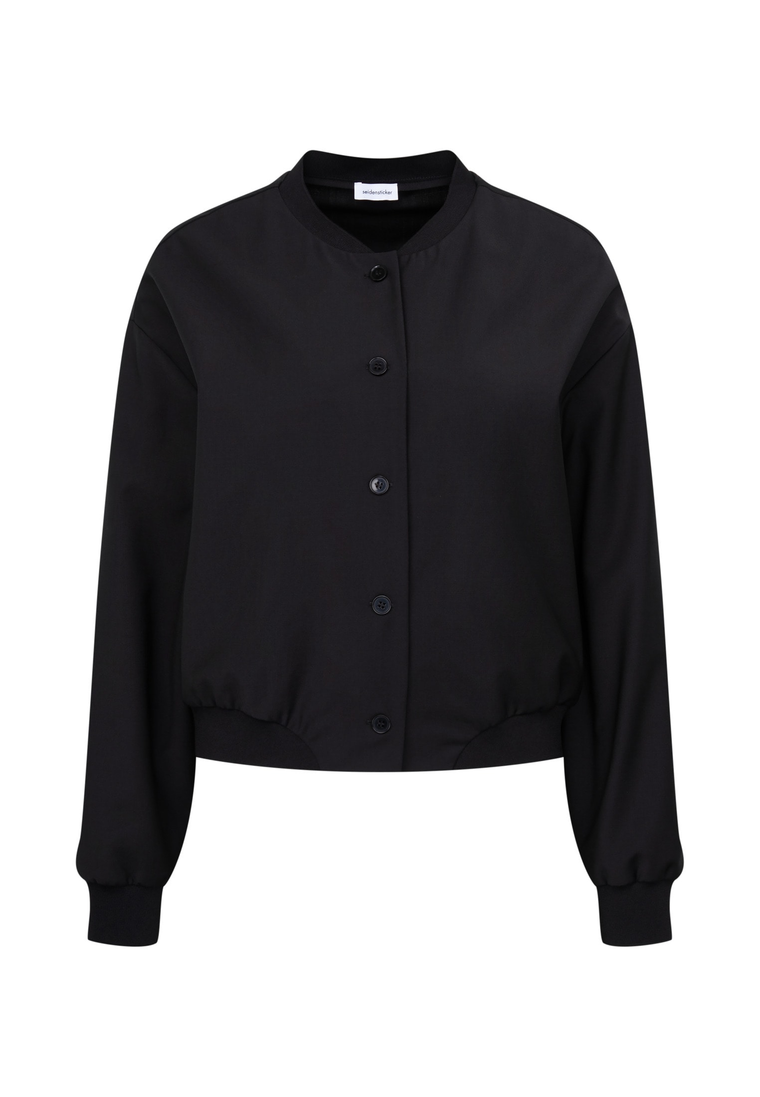 seidensticker Klassische Bluse 1/1 Rundhals Uni