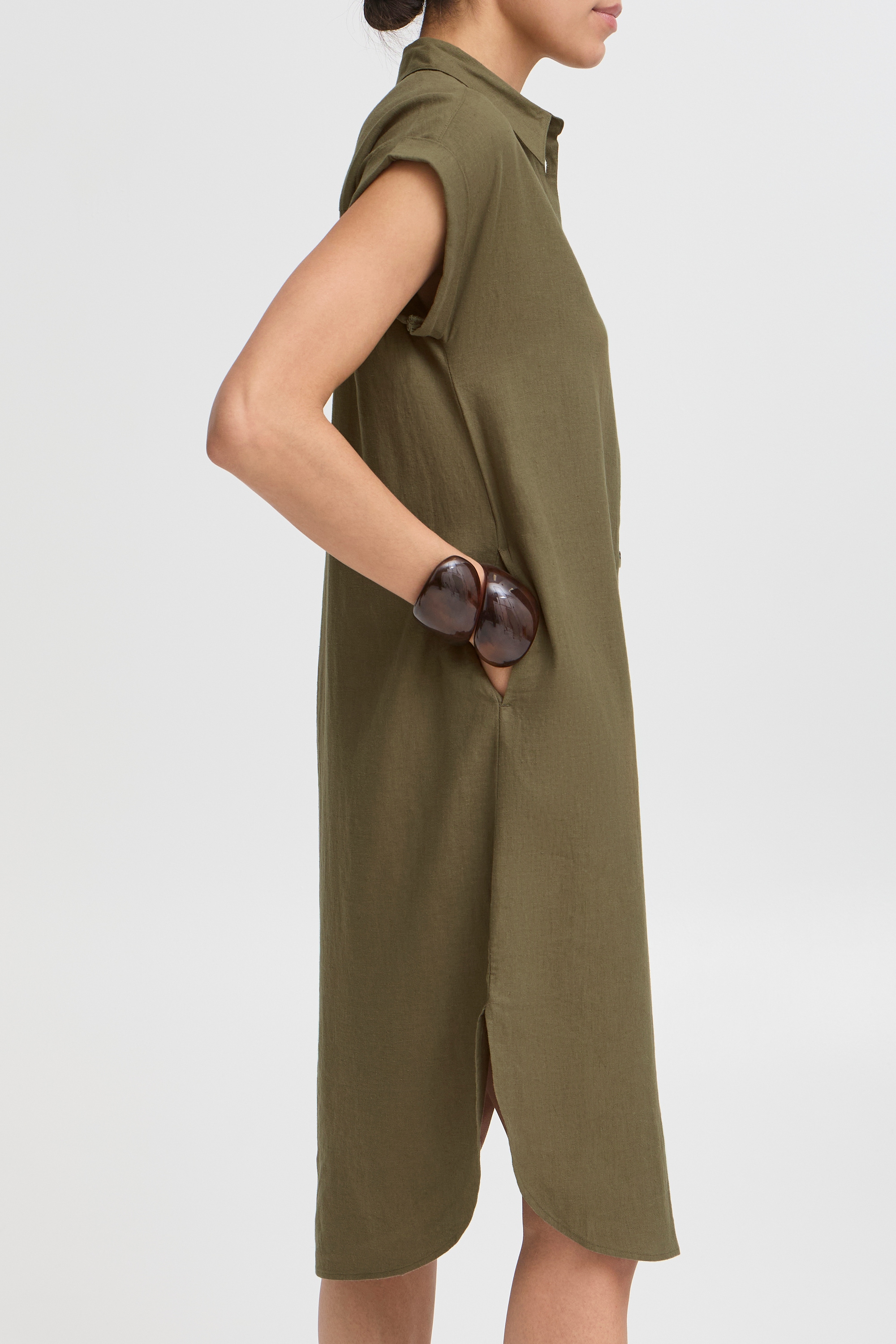 b.young Blusenkleid »Hemdkleid BYFALAKKA«