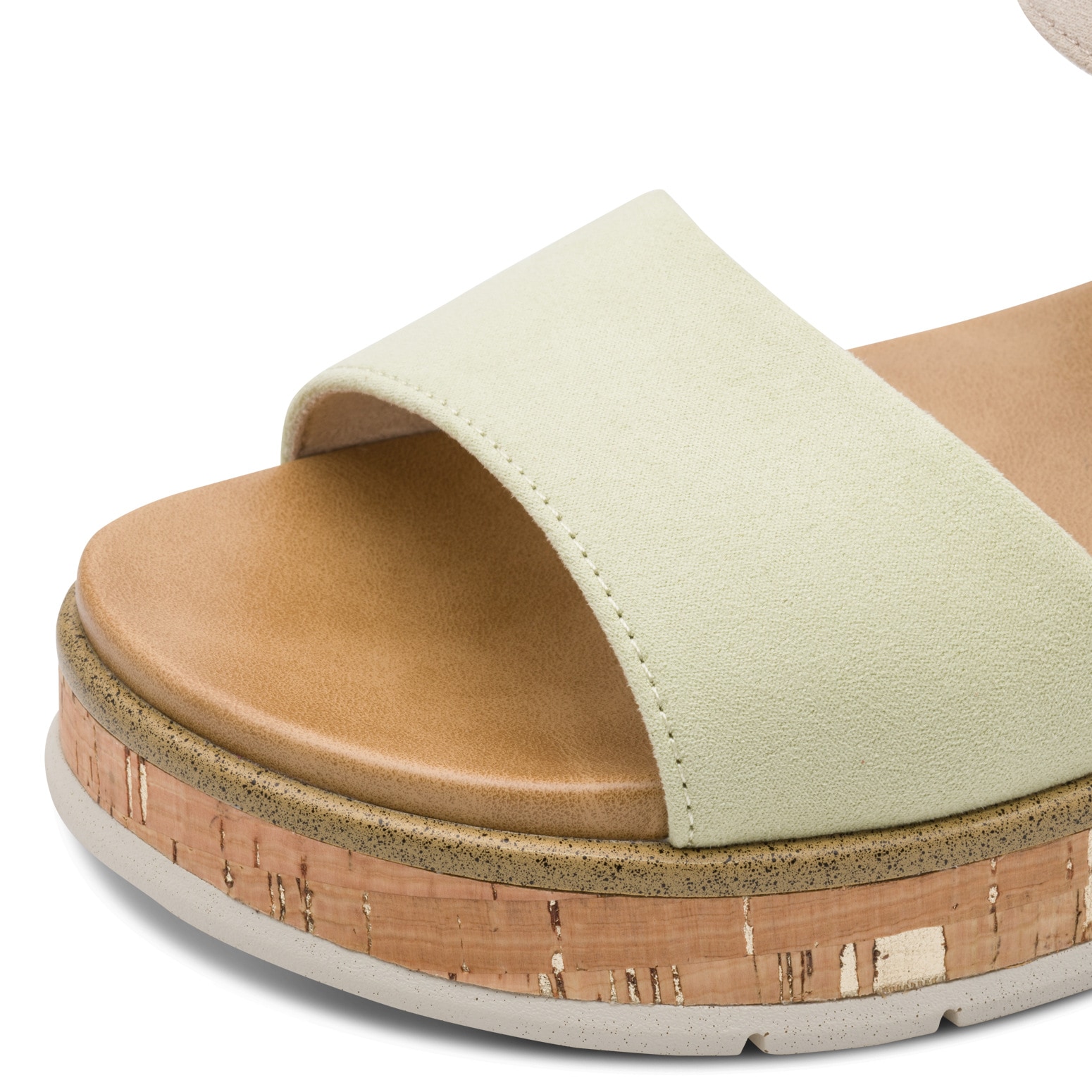 MARCO TOZZI Keilsandalette »GRADI«  Plateau, Sommerschuh, Riemchensandale mit Sohle im Kork-Look