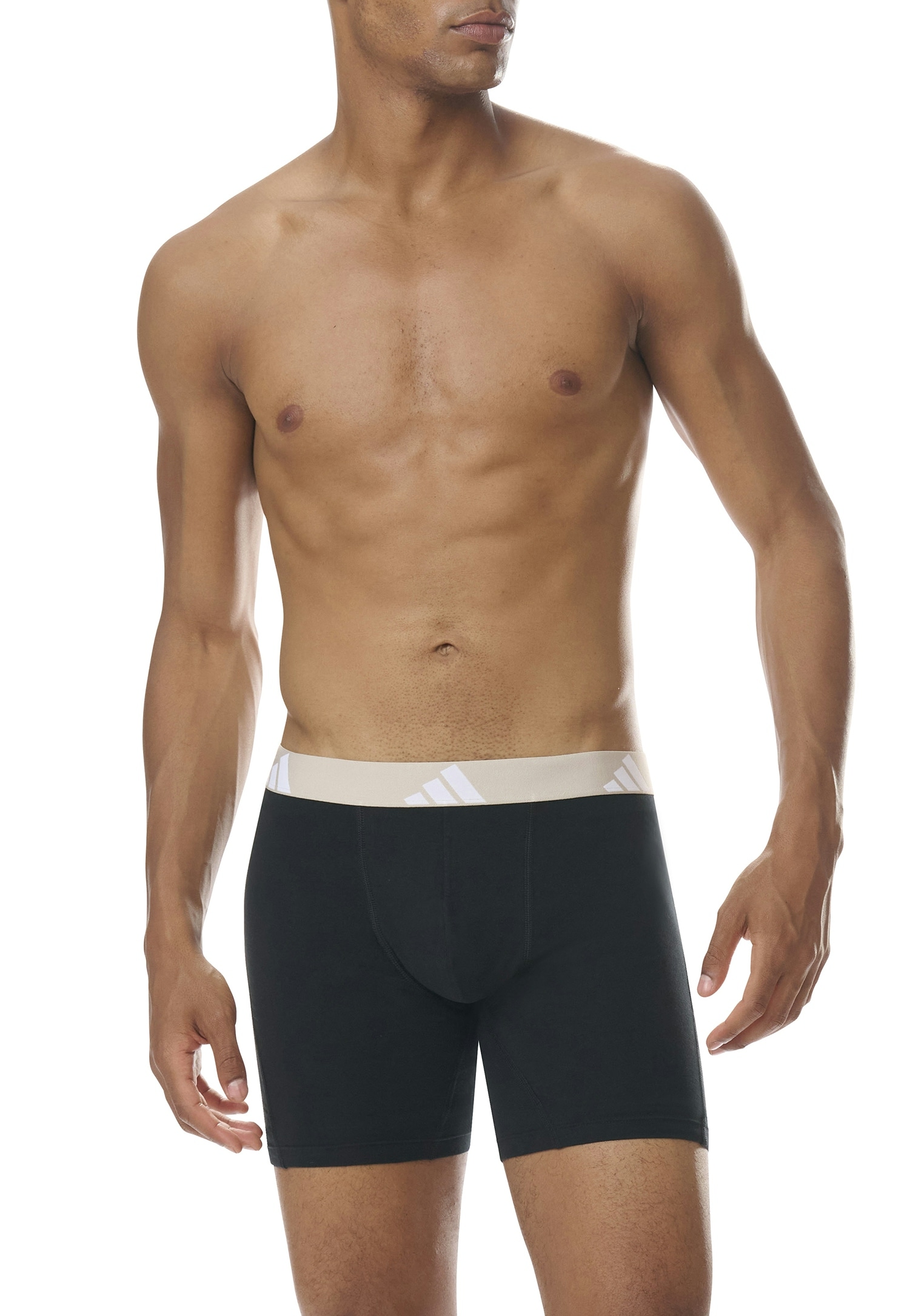 adidas Sportswear Boxershorts »Active Flex Cotton«, (3er Pack), mit etwas längerem Bein