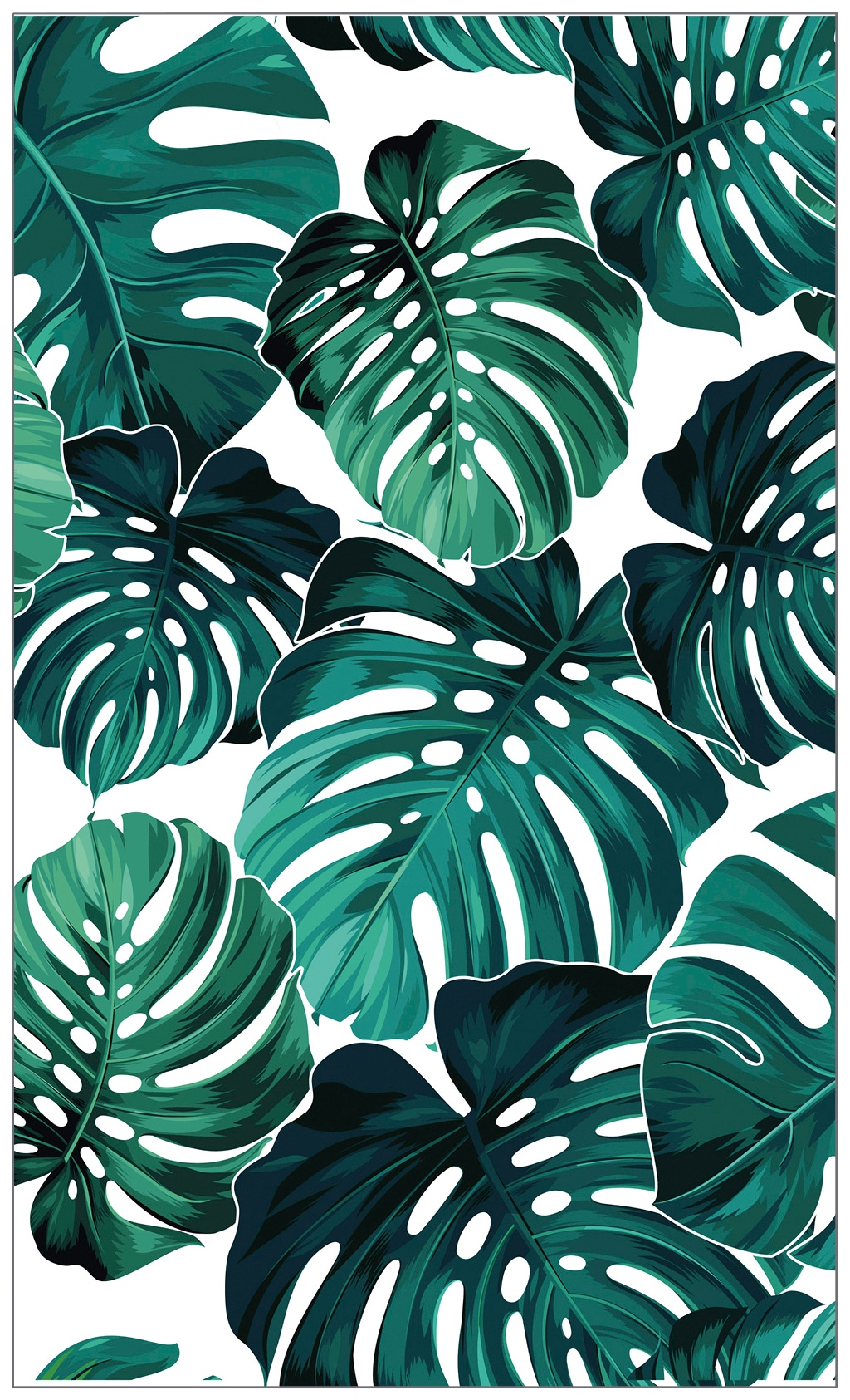 MySpotti Fensterfolie »Look Monstera«, halbtransparent, glattstatisch haftend, 60 x... kaufen