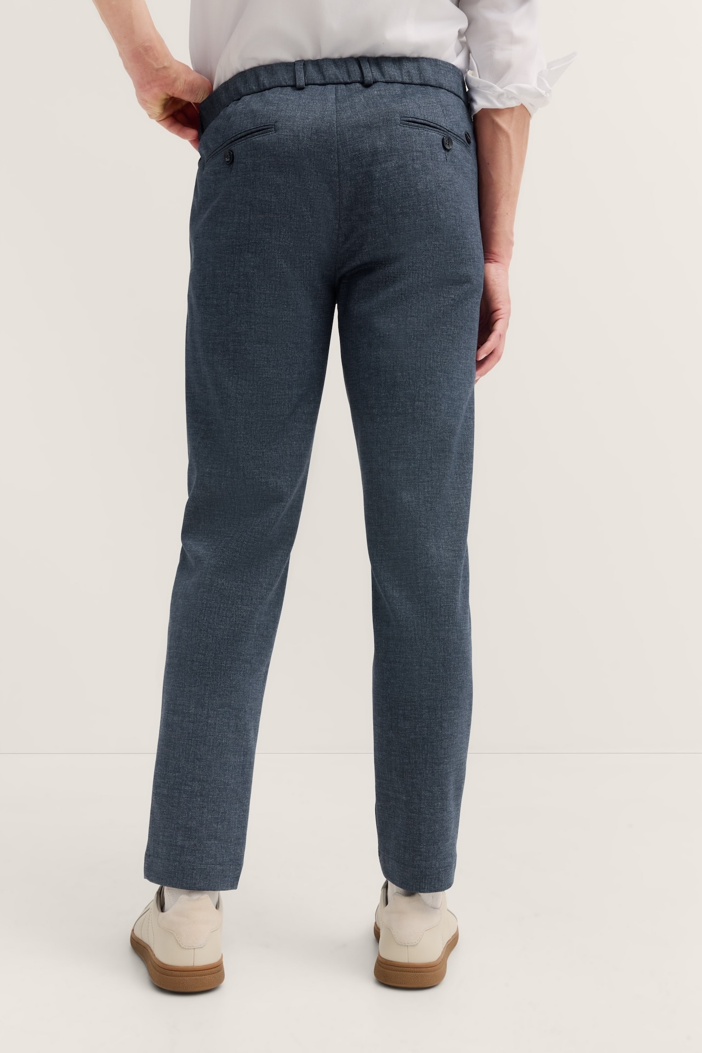 bugatti Bundfaltenhose »Tapered Fit«, mit Flexcity Jersey Stretch