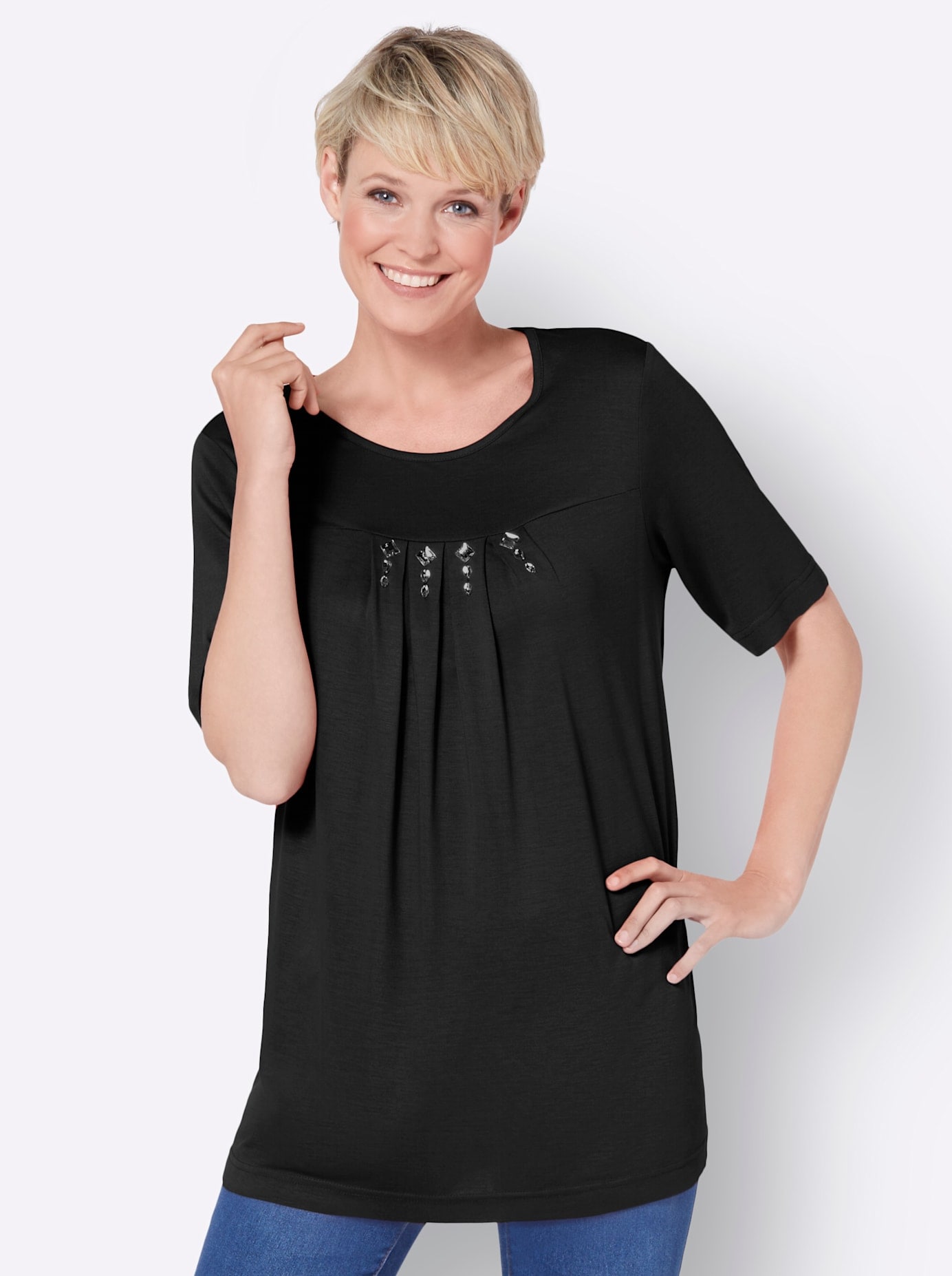 Classic Basics Kurzarmshirt »Kurzarm-Shirt« 1 Stk.