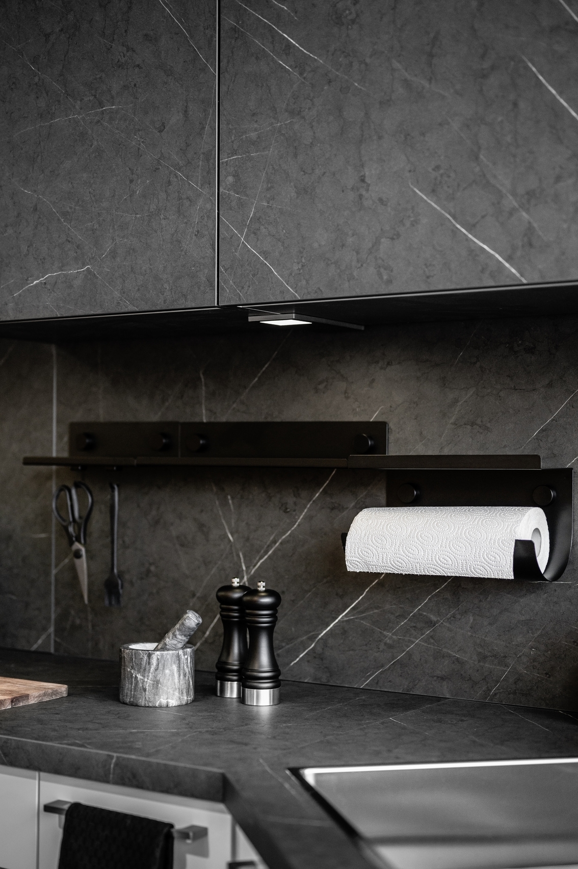WENKO Küchenregal »Modell Jet S«, Regal für die Wand, Industrial Style, pulverbeschichtetes Metall