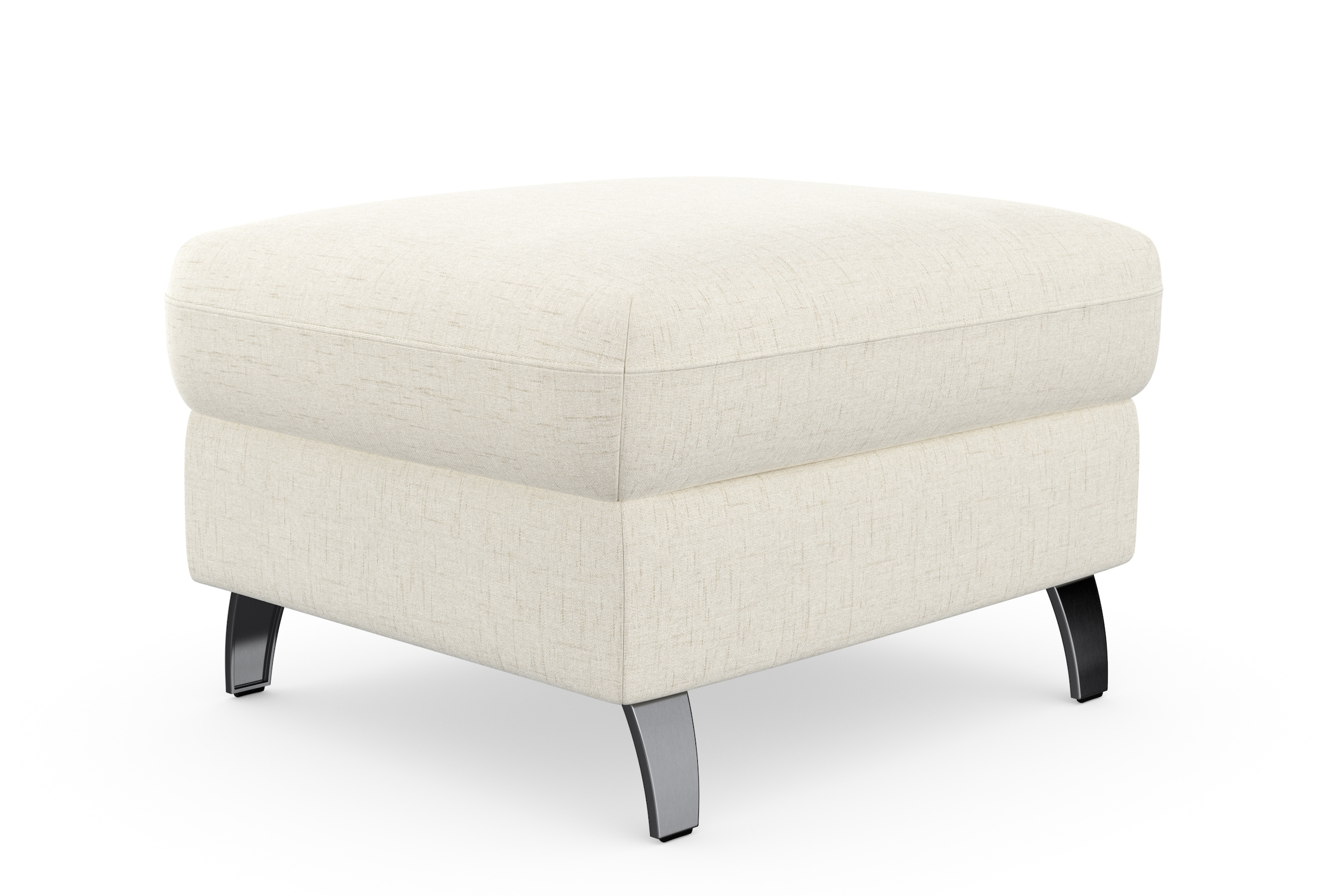 sit&more Stauraumhocker »Grenoble« mit Stauraum und satinierten Füßen