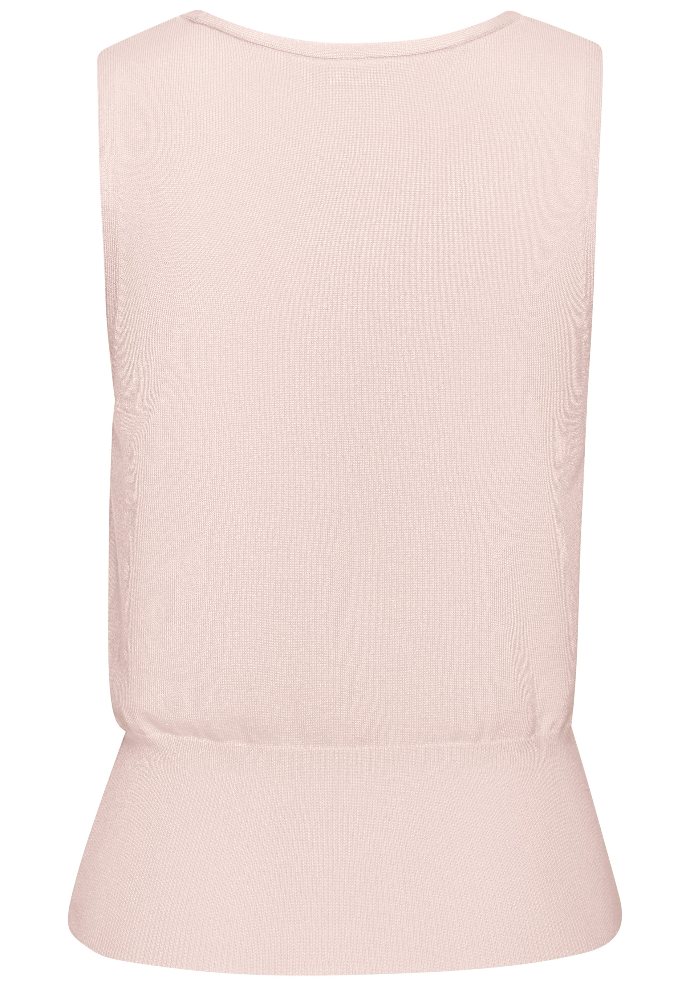 LASCANA Stricktop, mit figurschmeichelndem Strickmuster, figurbetonte Passform