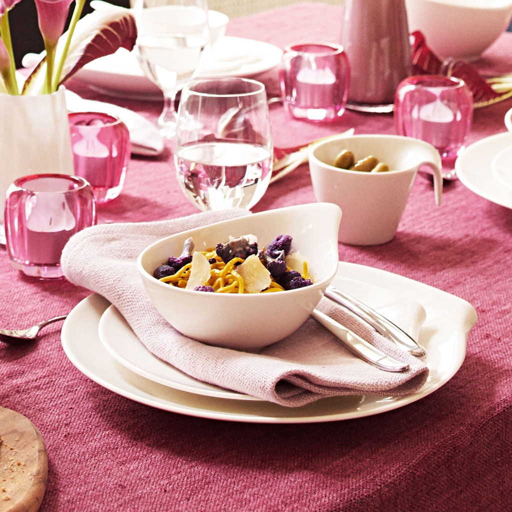 Villeroy & Boch Schale »Dessertschalen Flow 300 ml 6er Set weiß«
