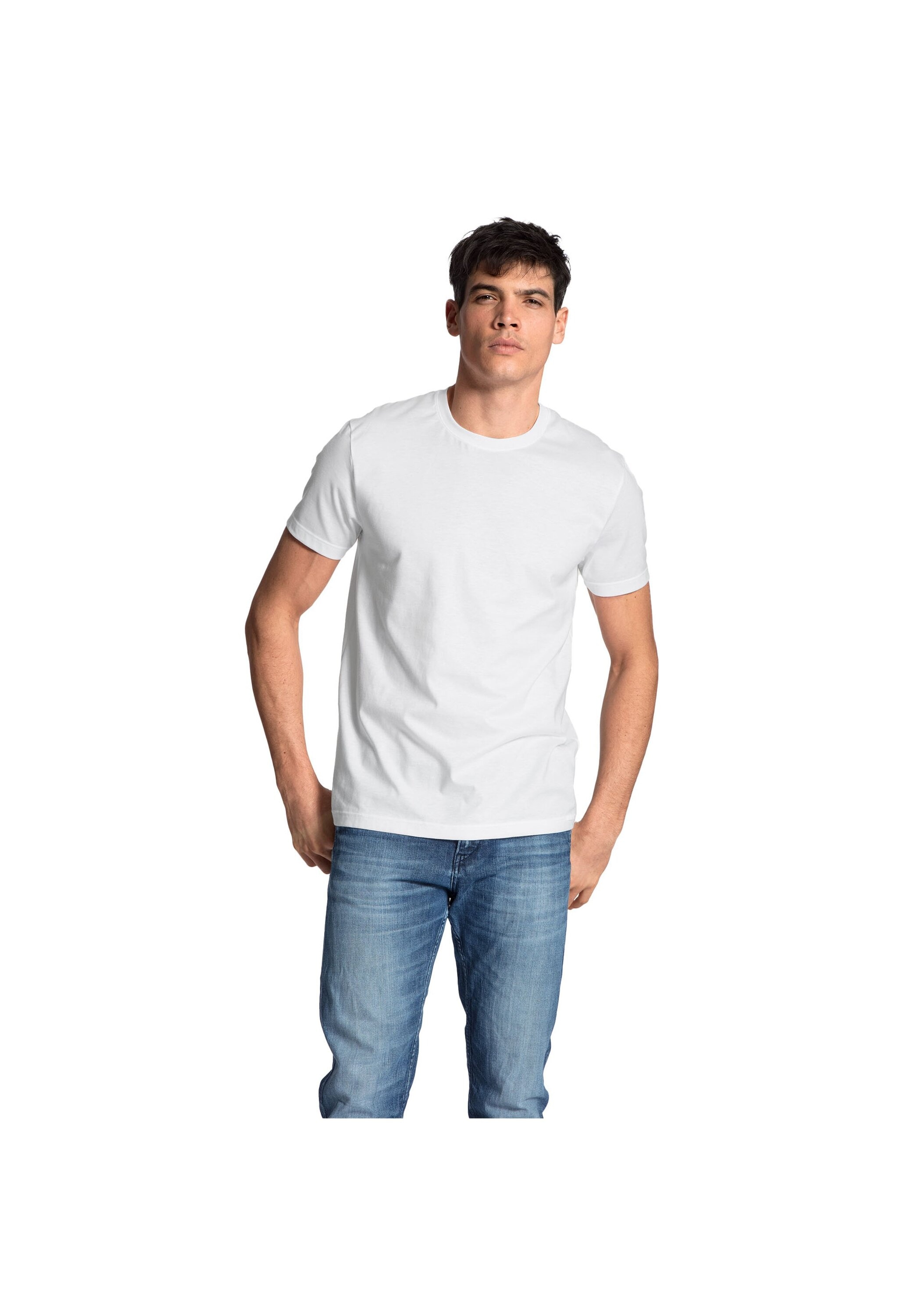 CALIDA T-Shirt »T-Shirt MEN T-Shirt 2PACK Natural Benefit 100% cotton 2er Pack«