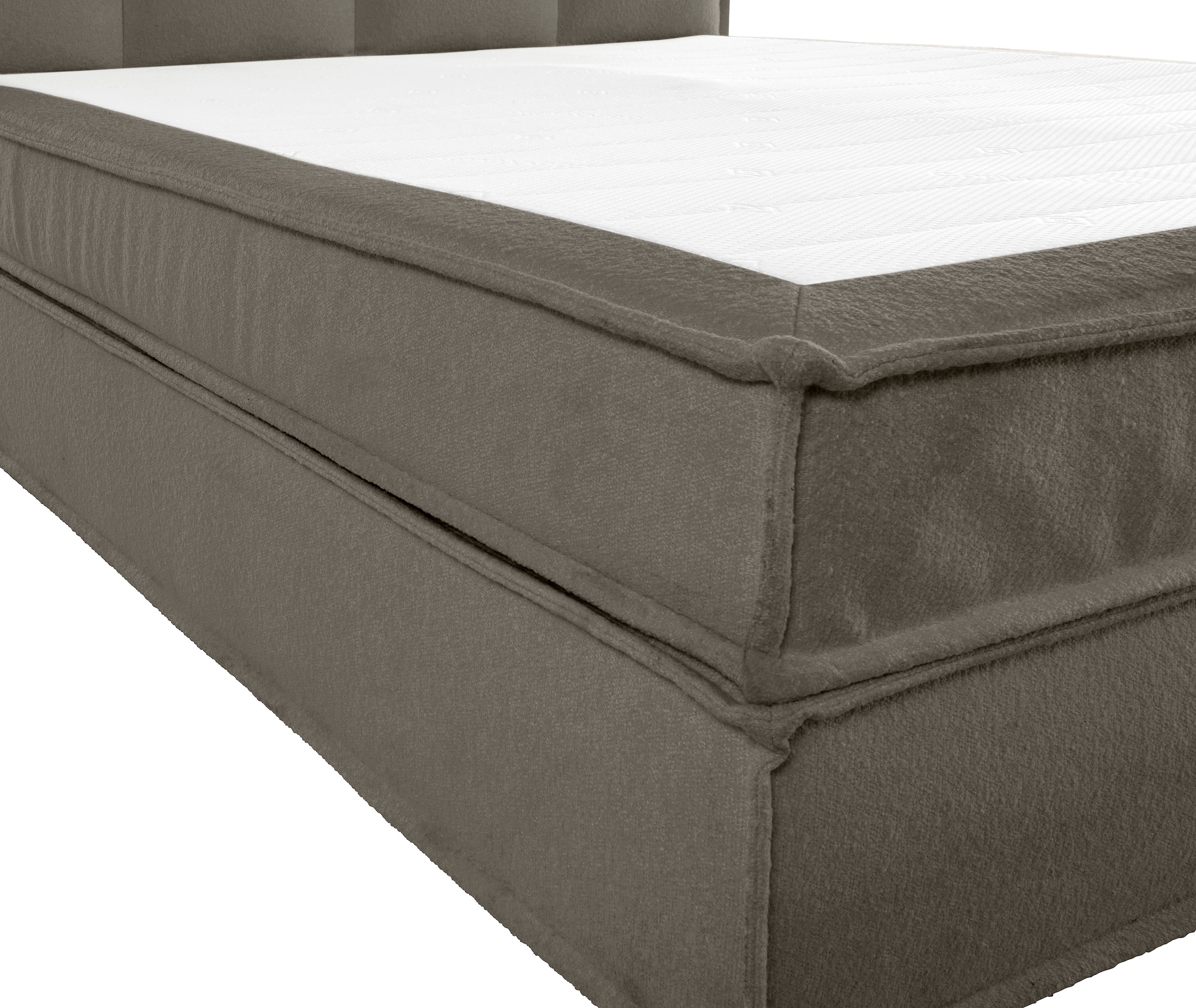 LeGer Home by Lena Gercke Boxspringbett »Addyson«, (Härtegrade H2, H3 und H4 wählbar), Boxspringbett inkl. Topper, 2 Matratzen