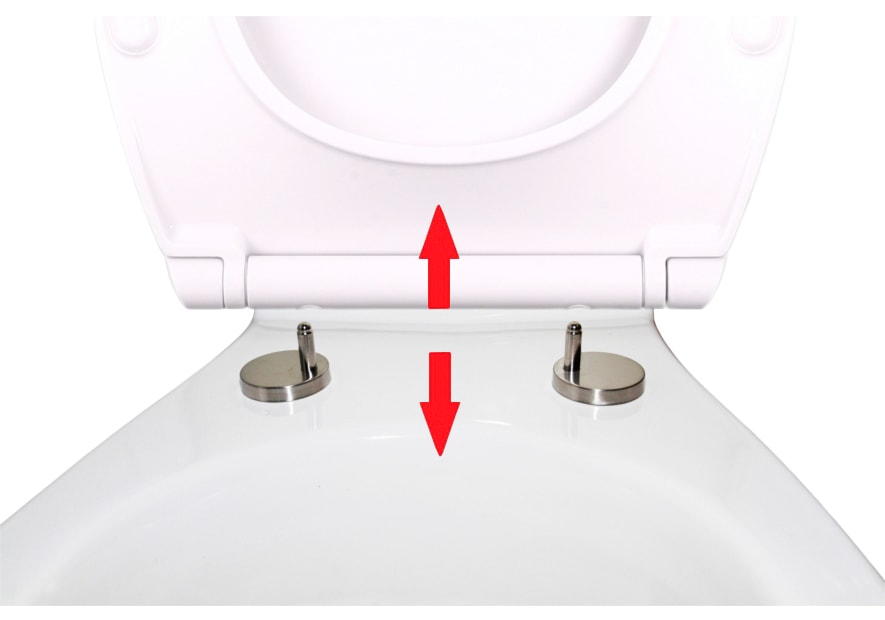 Sanilo WC-Sitz »Flat«, mit Absenkautomatik