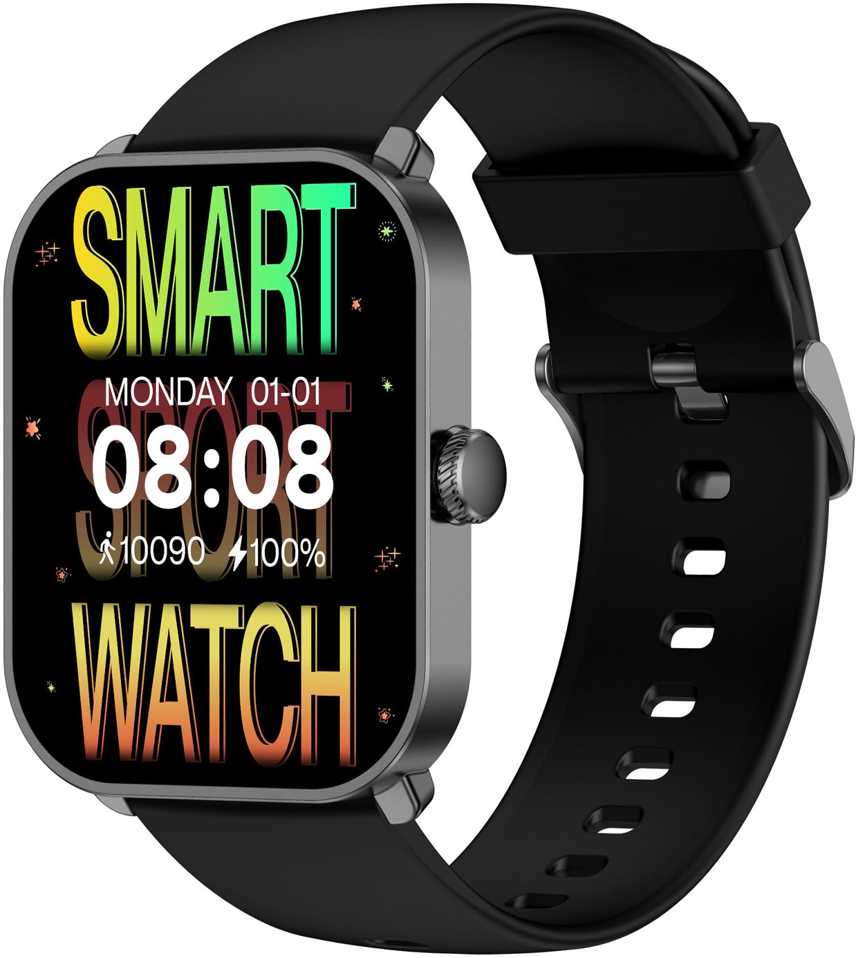 SMARTY 2.0 Smartwatch »Smarty 2.0«, (/ 1,78 Zoll),)