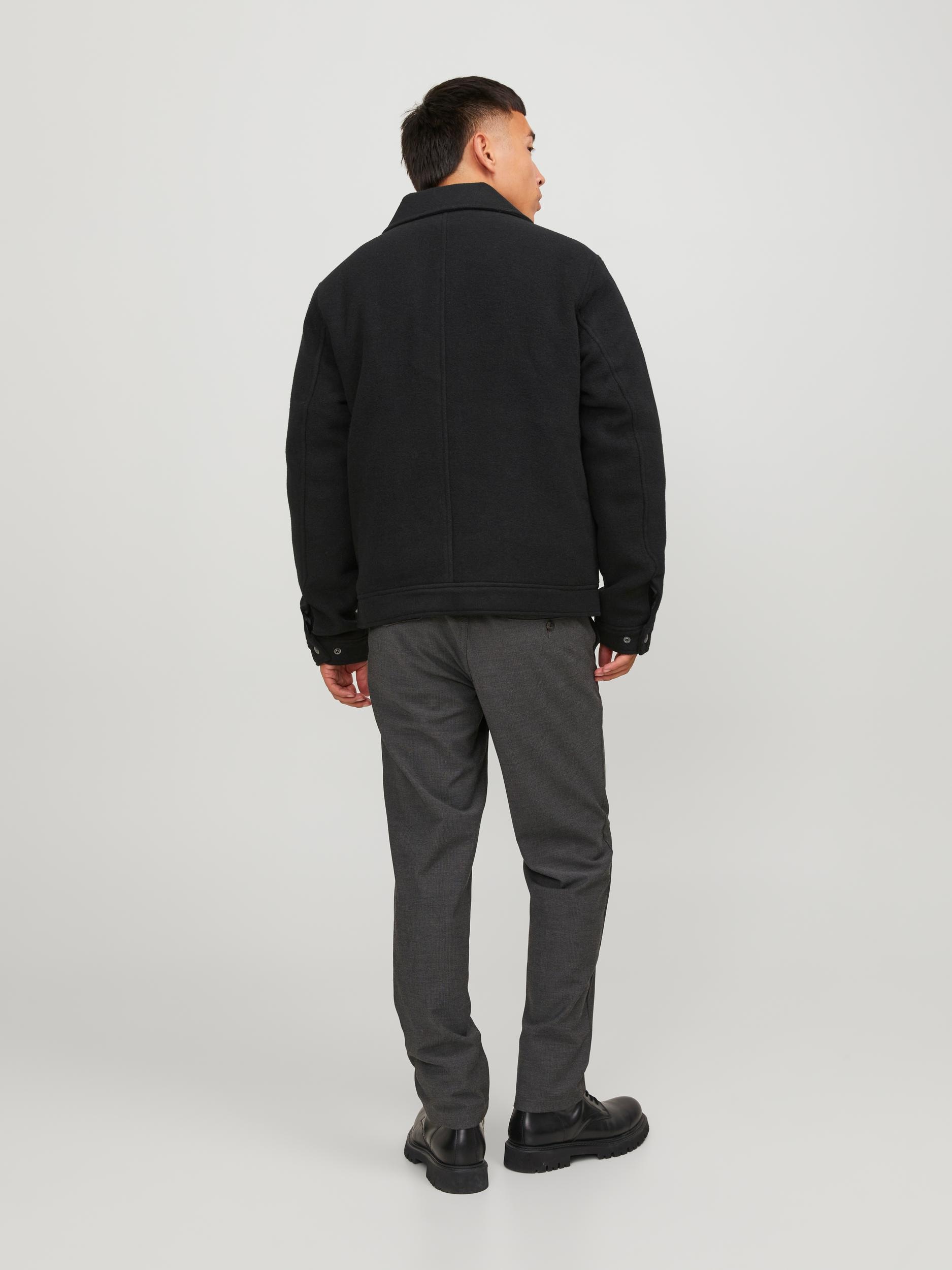 Jack & Jones Kurzjacke »JPRBLUBAXTER WOOL JACKET SN«
